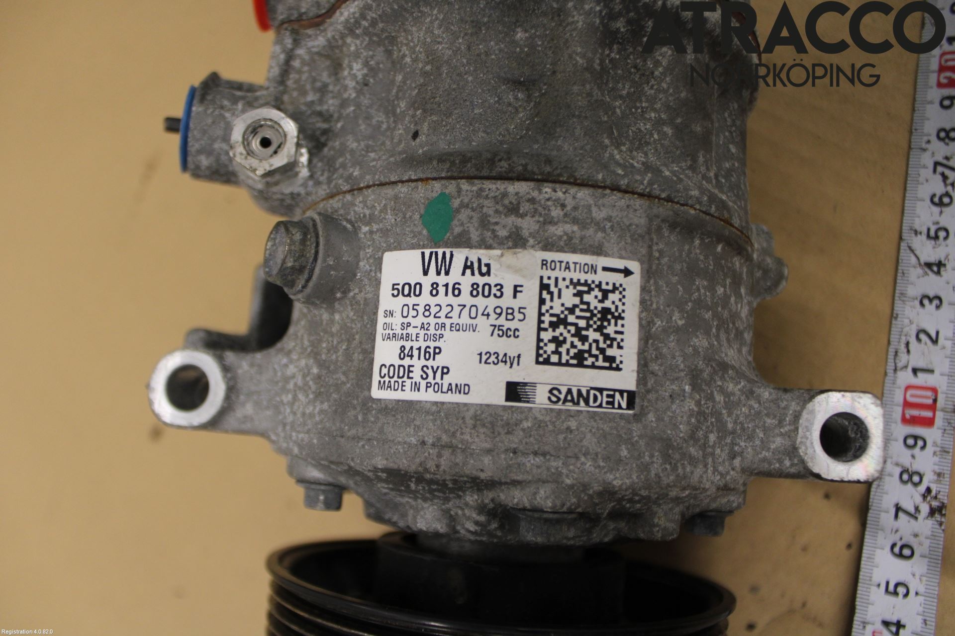 Volkswagen VW PASSAT 20-24 Varme Ac Kompressor