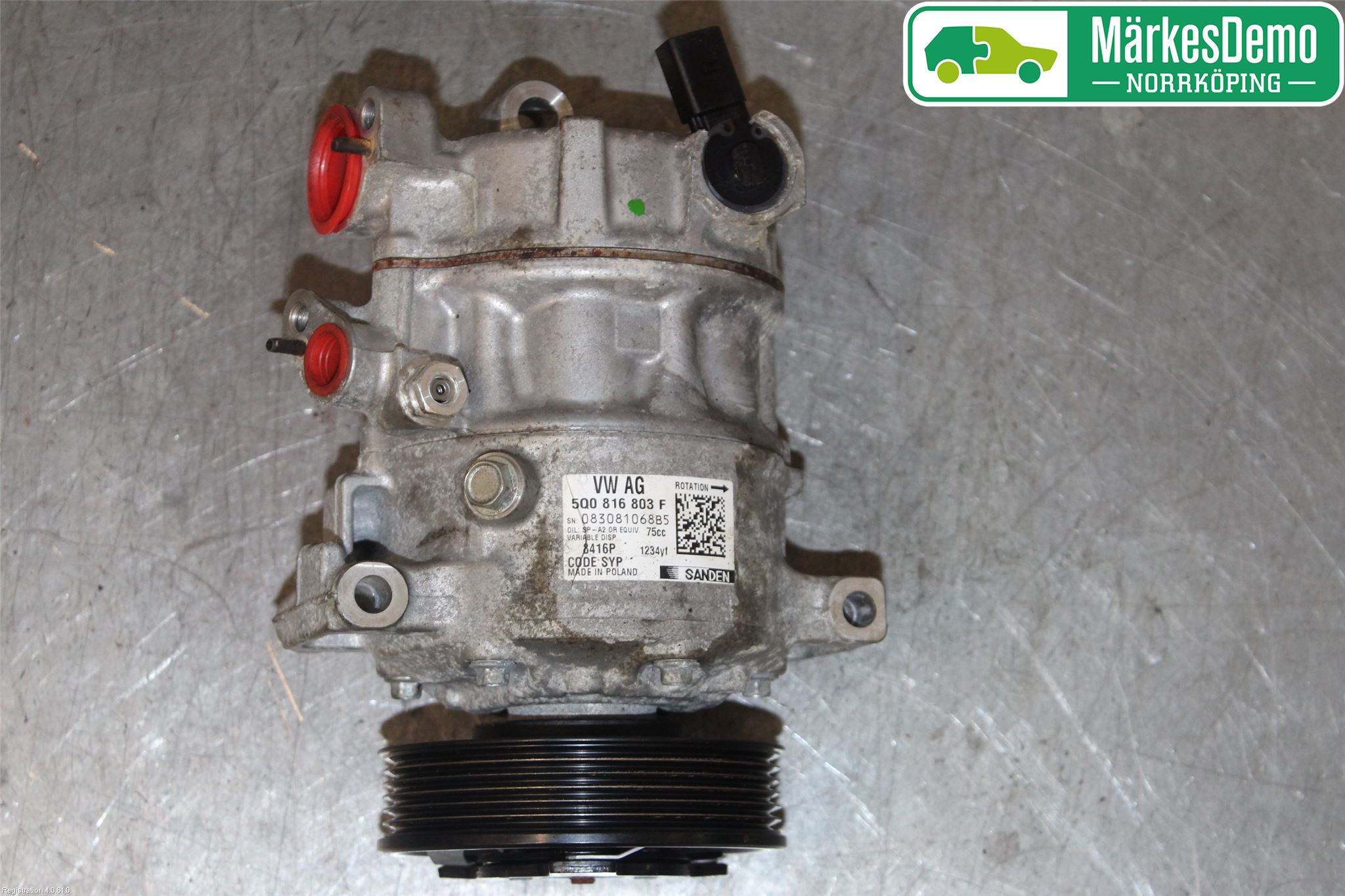 Skoda FABIA 15-21 Varme Ac Kompressor