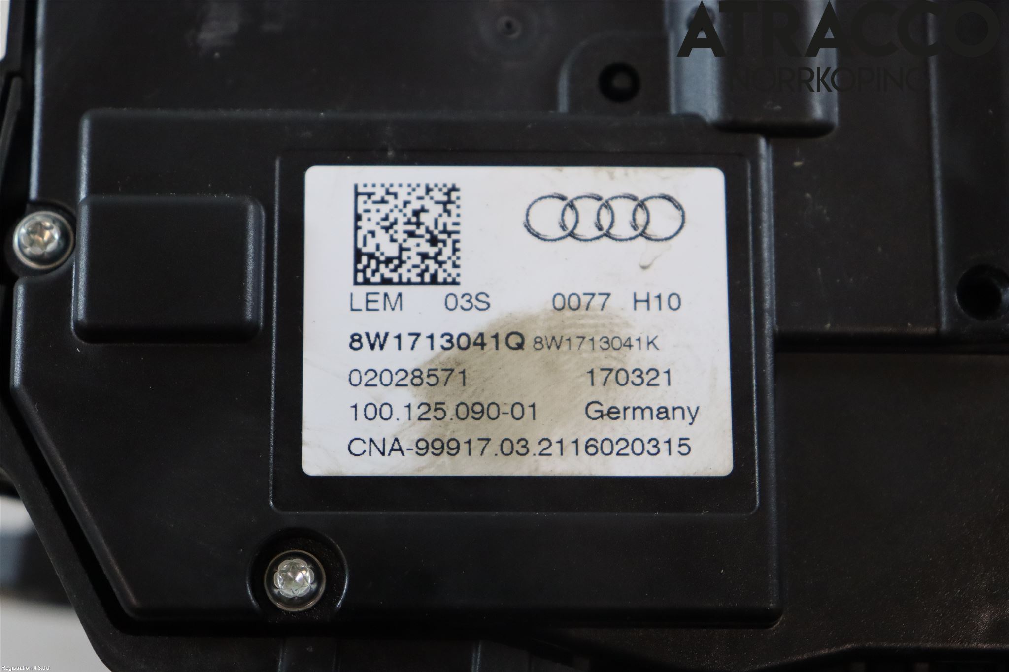 Audi A4/S4 B9 20- Gearspak