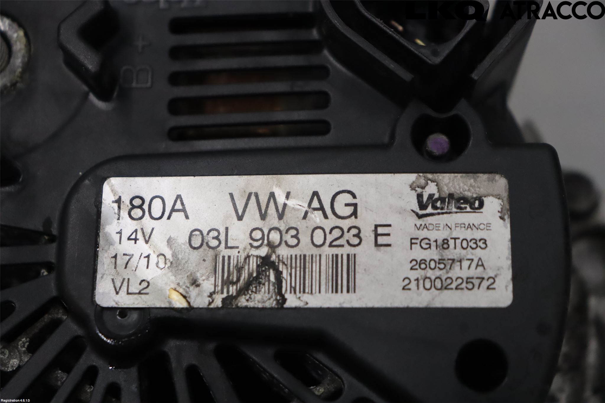 Volkswagen VW PASSAT CC 08-16 Dynamo