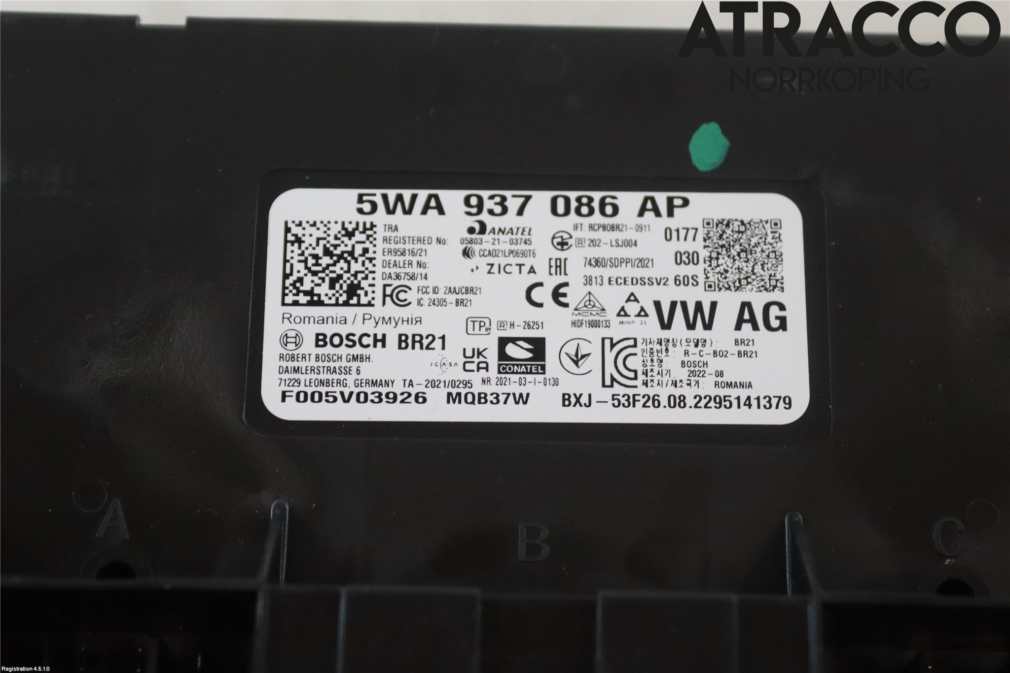 Audi A3/S3 8Y 21- Styreenhet Klima