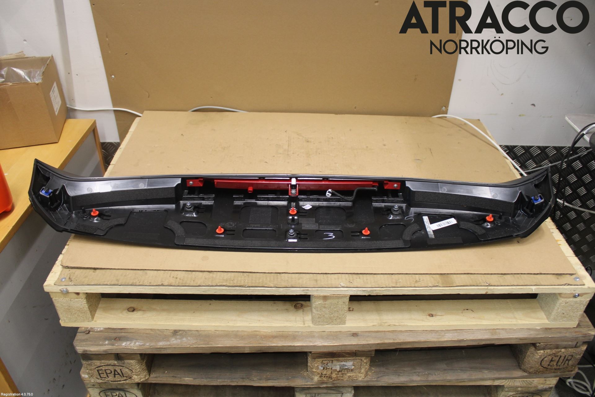 Volkswagen VW T-ROC 18- Spoiler Bakluke