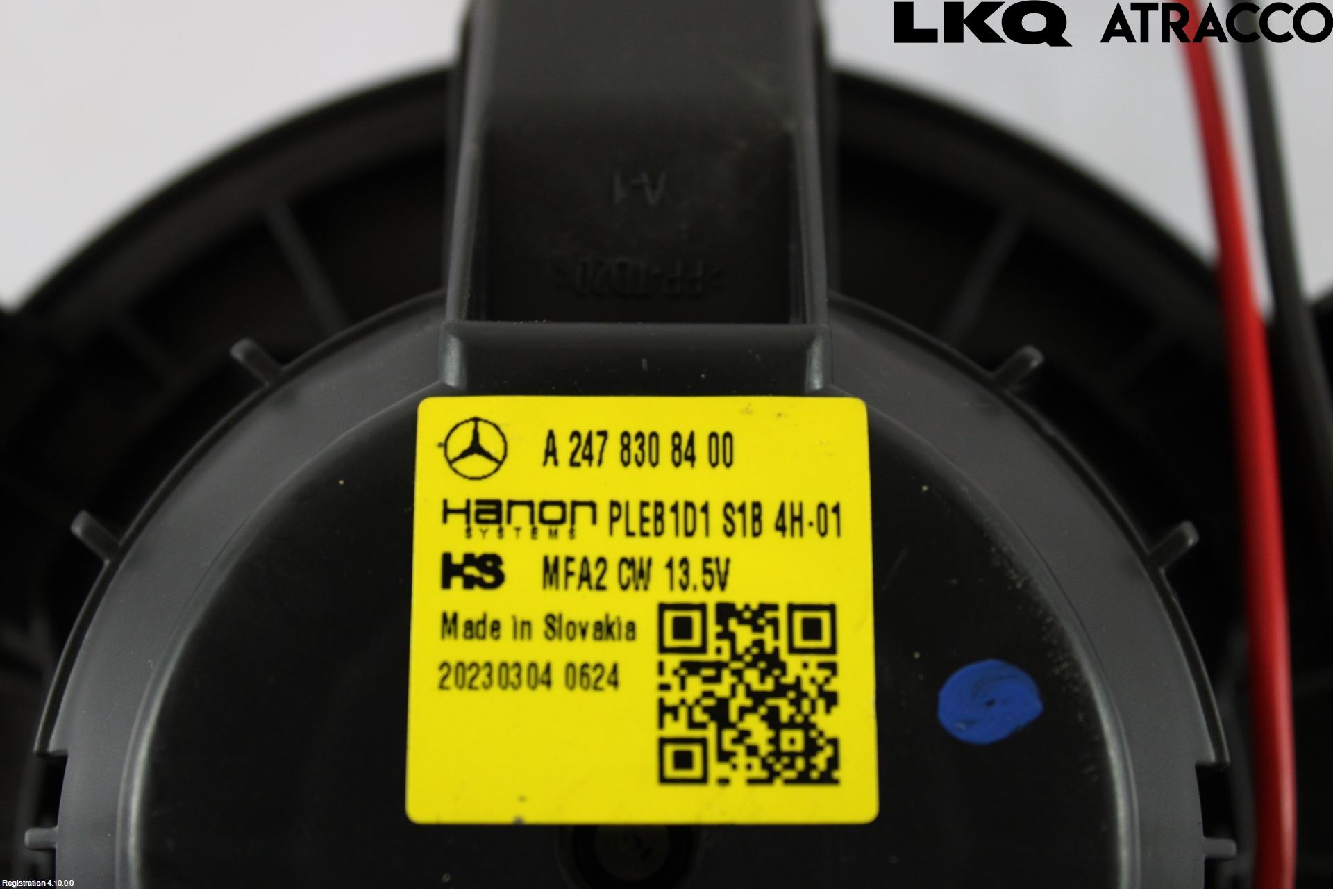 Mercedes-Benz MB EQA (H243) 21- Varmeapparat Viftemotor