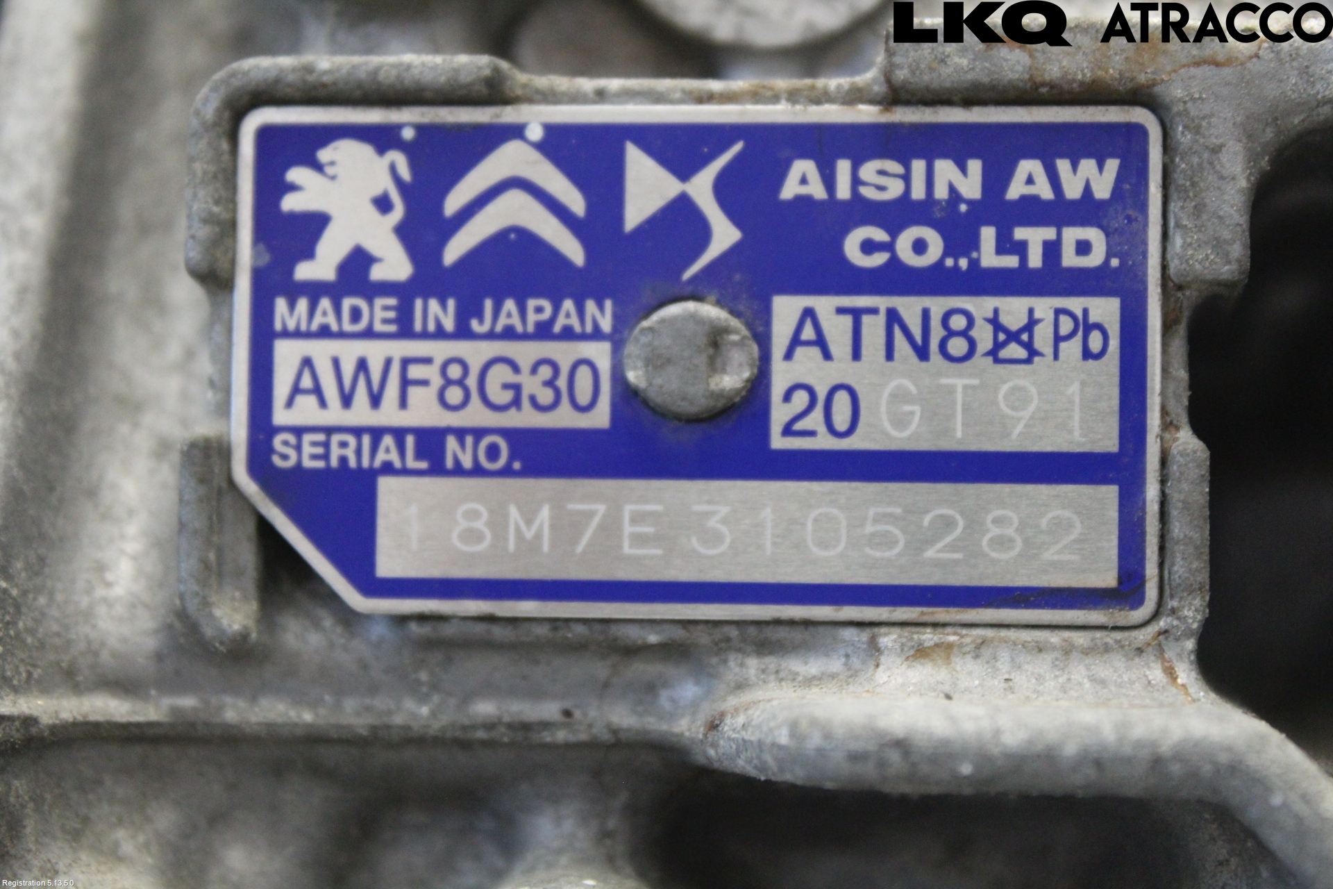 Citroen DS 7 CROSSBACK 19-23 Gearkasse Automat