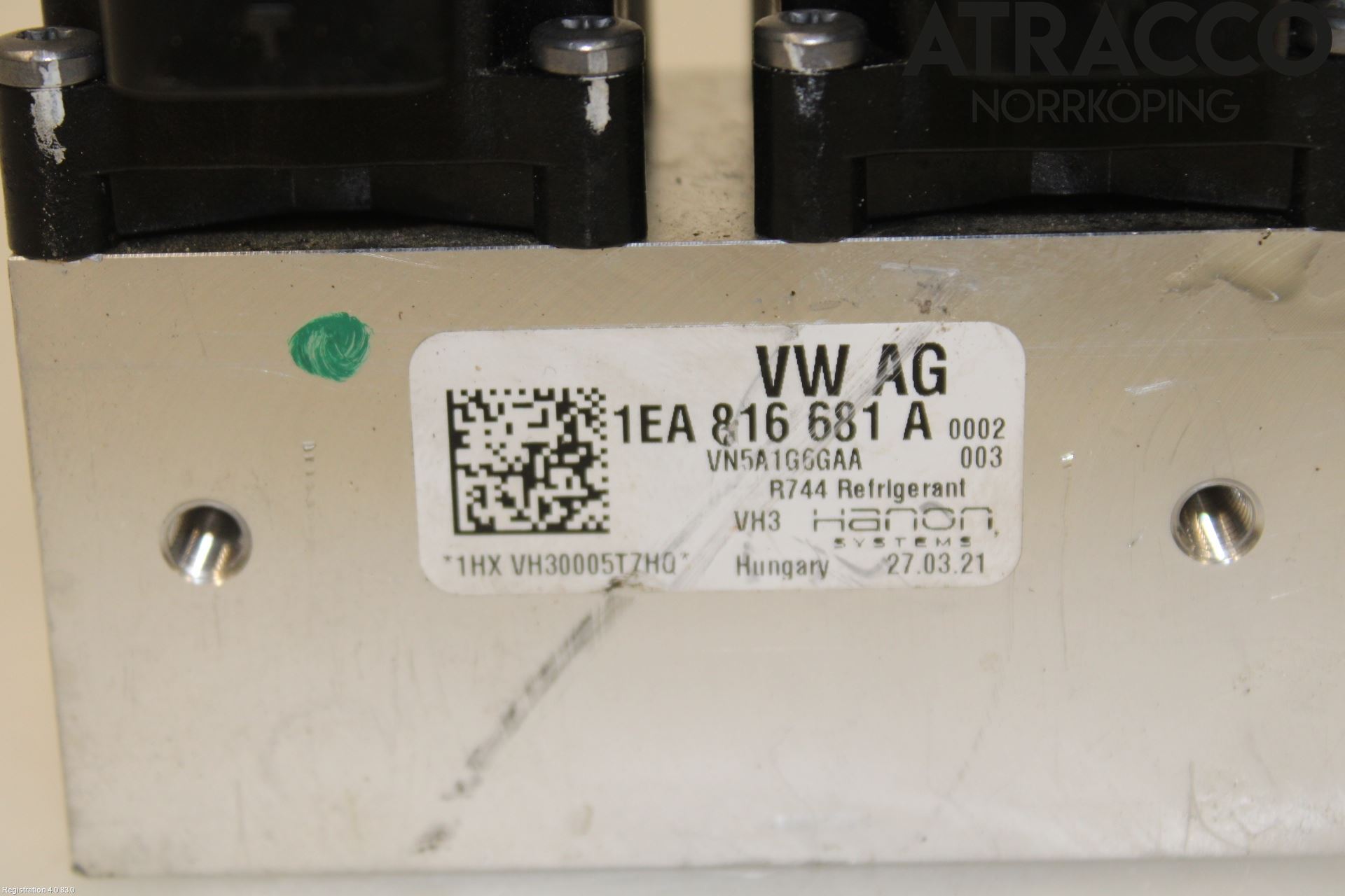 Volkswagen VW ID.3 21- Varme Ac Ekspansjonsventil