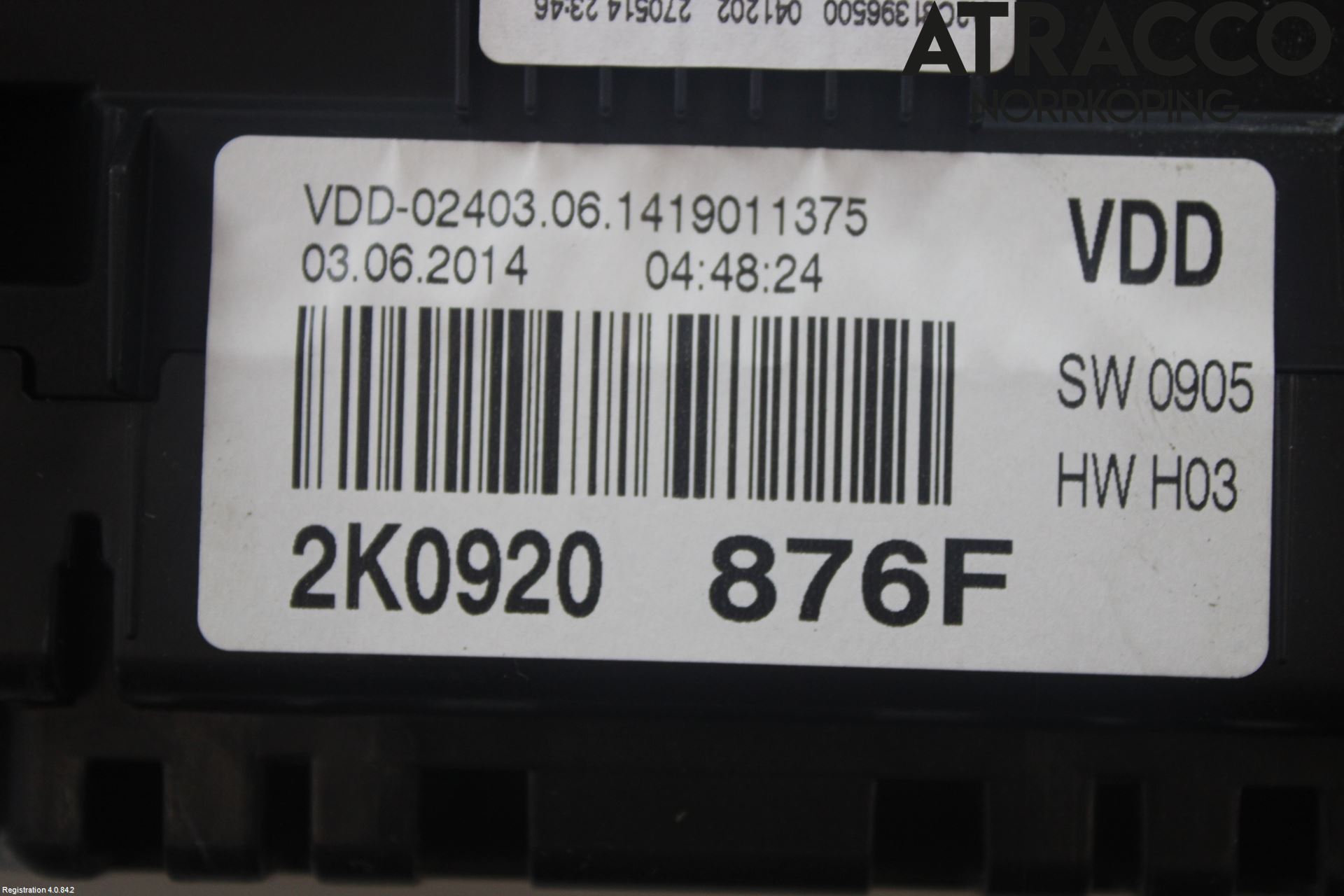Volkswagen VW CADDY 11-15 Instr Kombinert