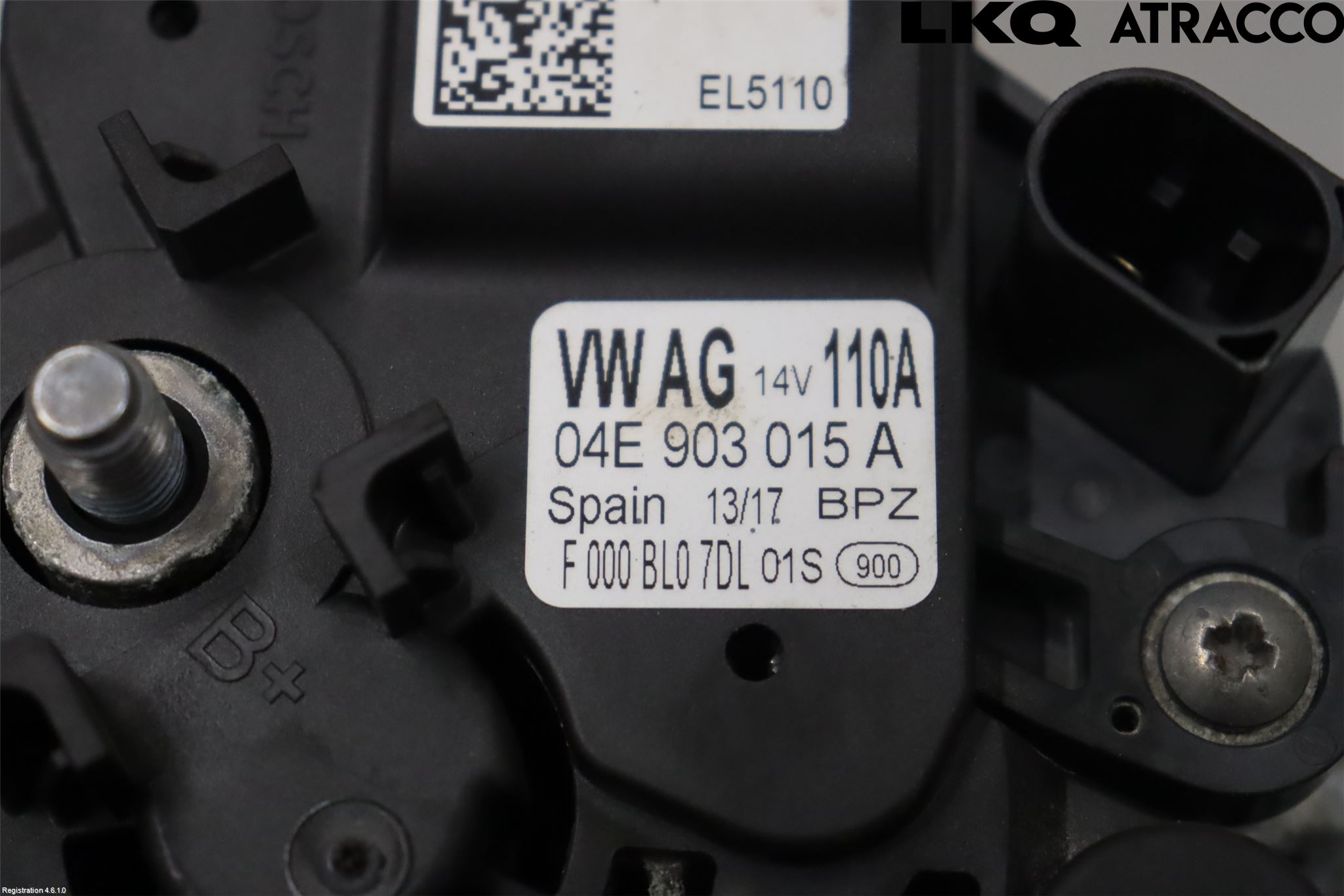 Volkswagen VW POLO 10-17 Dynamo