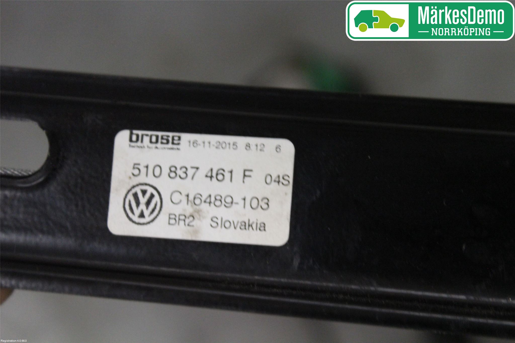 Volkswagen VW GOLF SPORTSVAN 15-20 Vindusheis El Komp