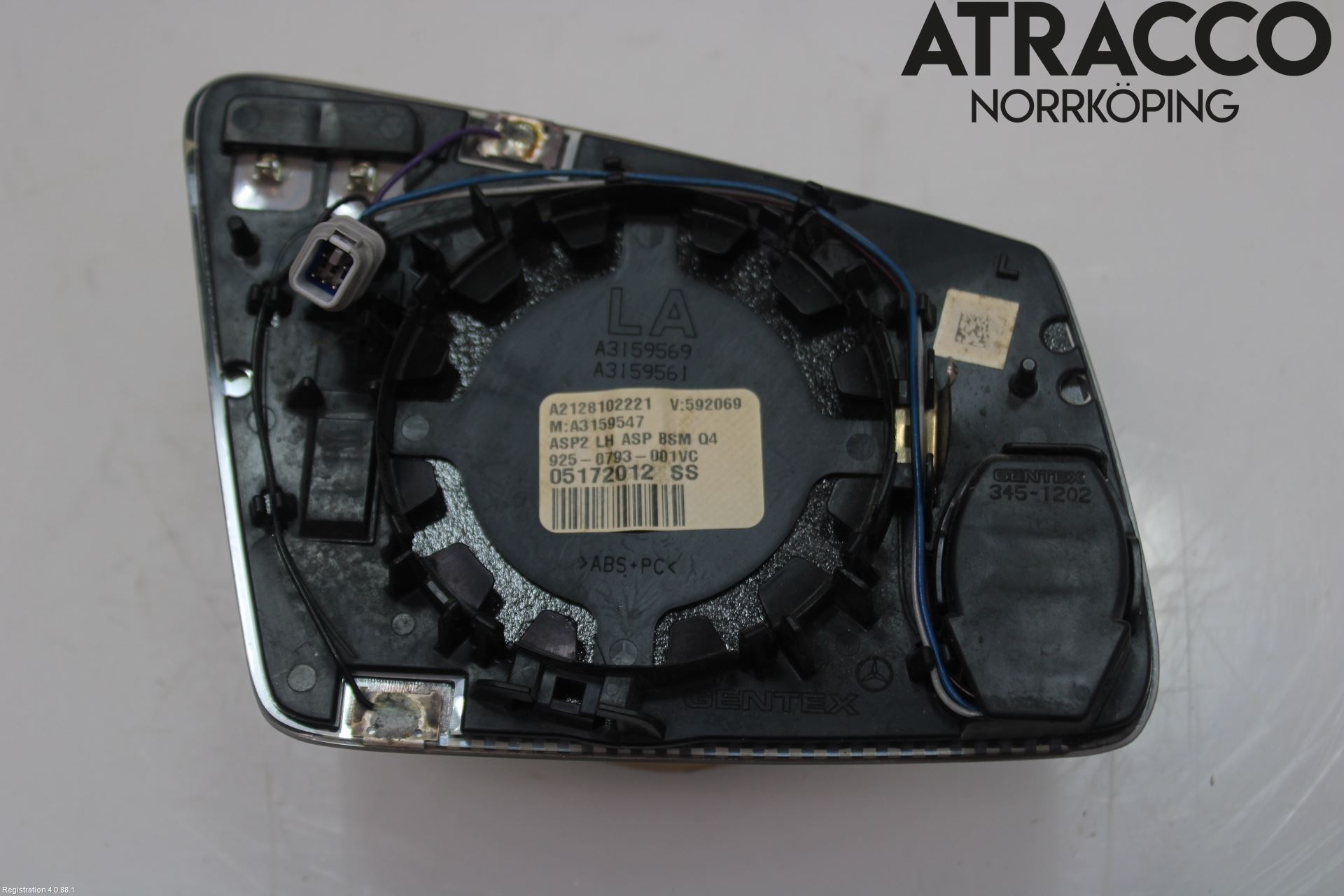 Mercedes-Benz MB B-KLASS (W246/W242) 12-19 Speil Glass V