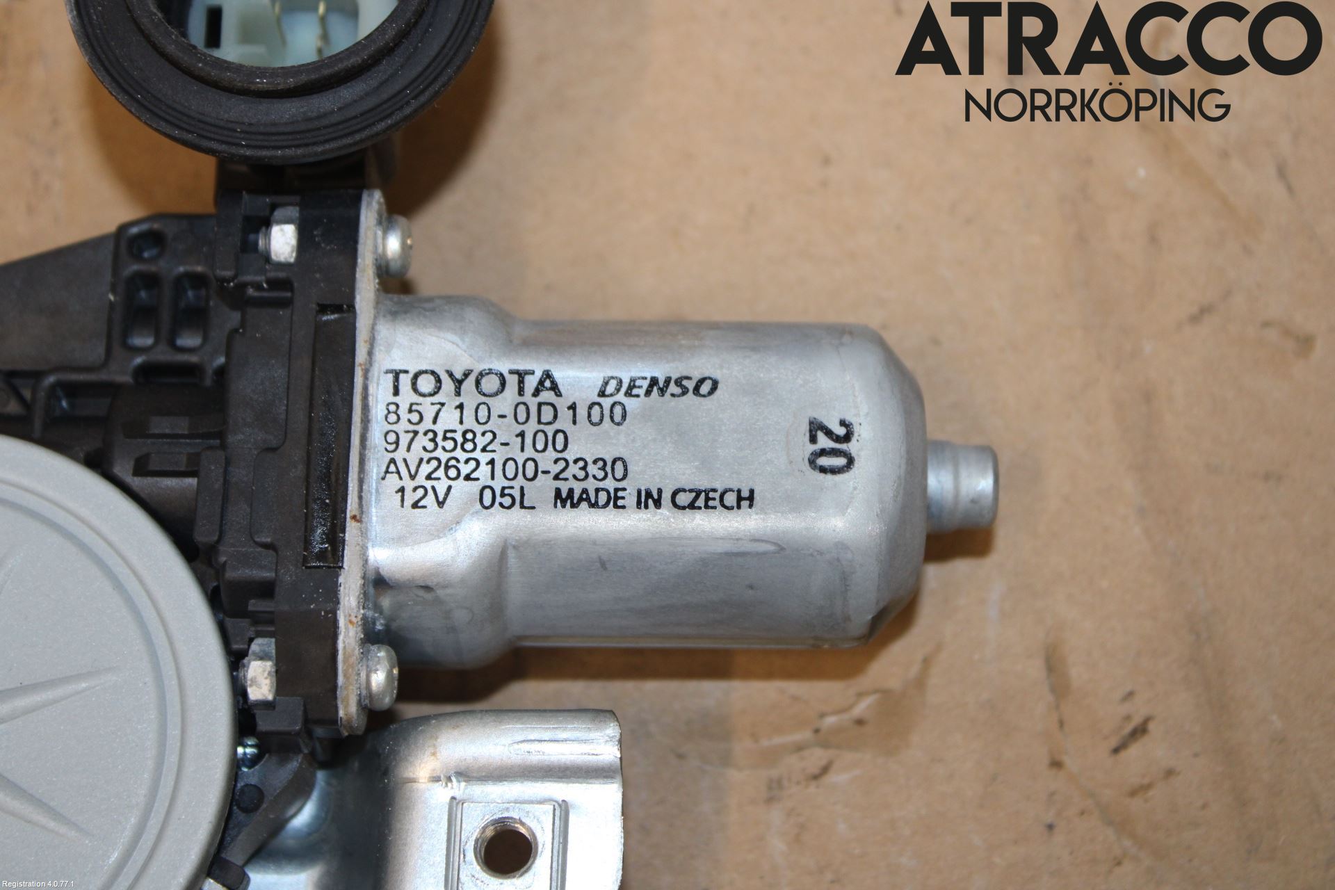 Toyota YARIS XP90 06-11 Vindusheis El Komp