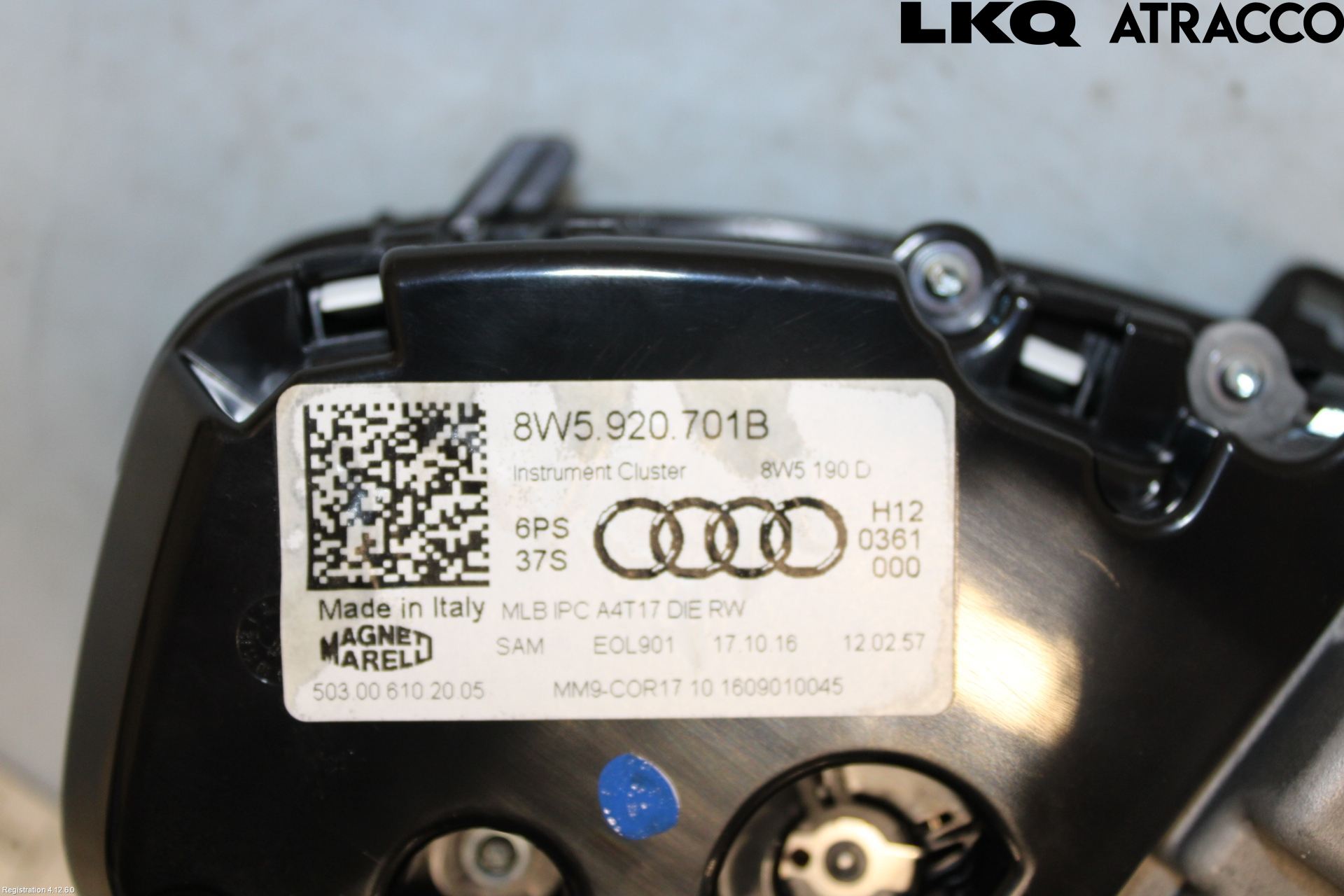 Audi A4/S4 B9 16-19 Instr Kombinert