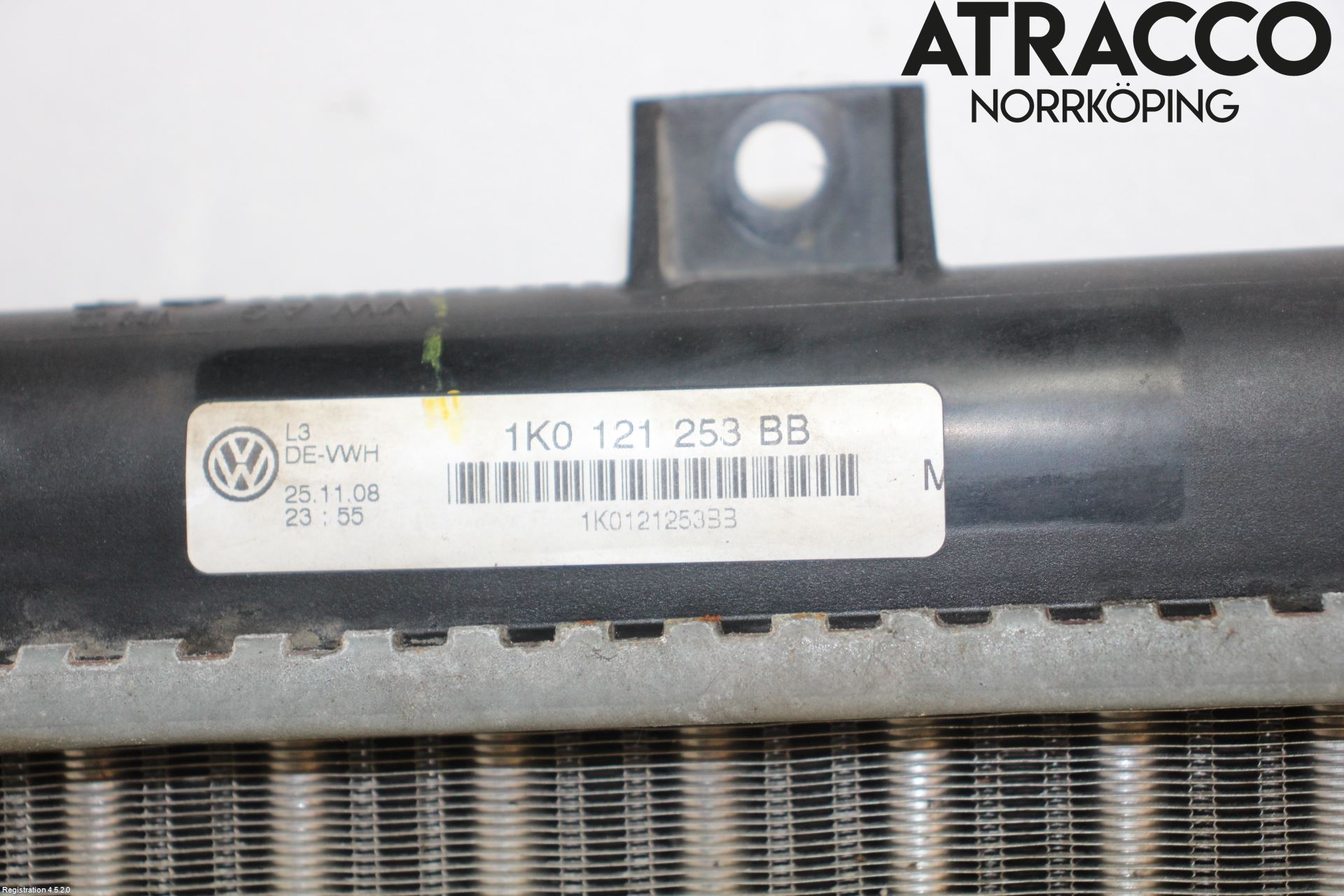Volkswagen VW GOLF VI 09-13 Radiator Manuell