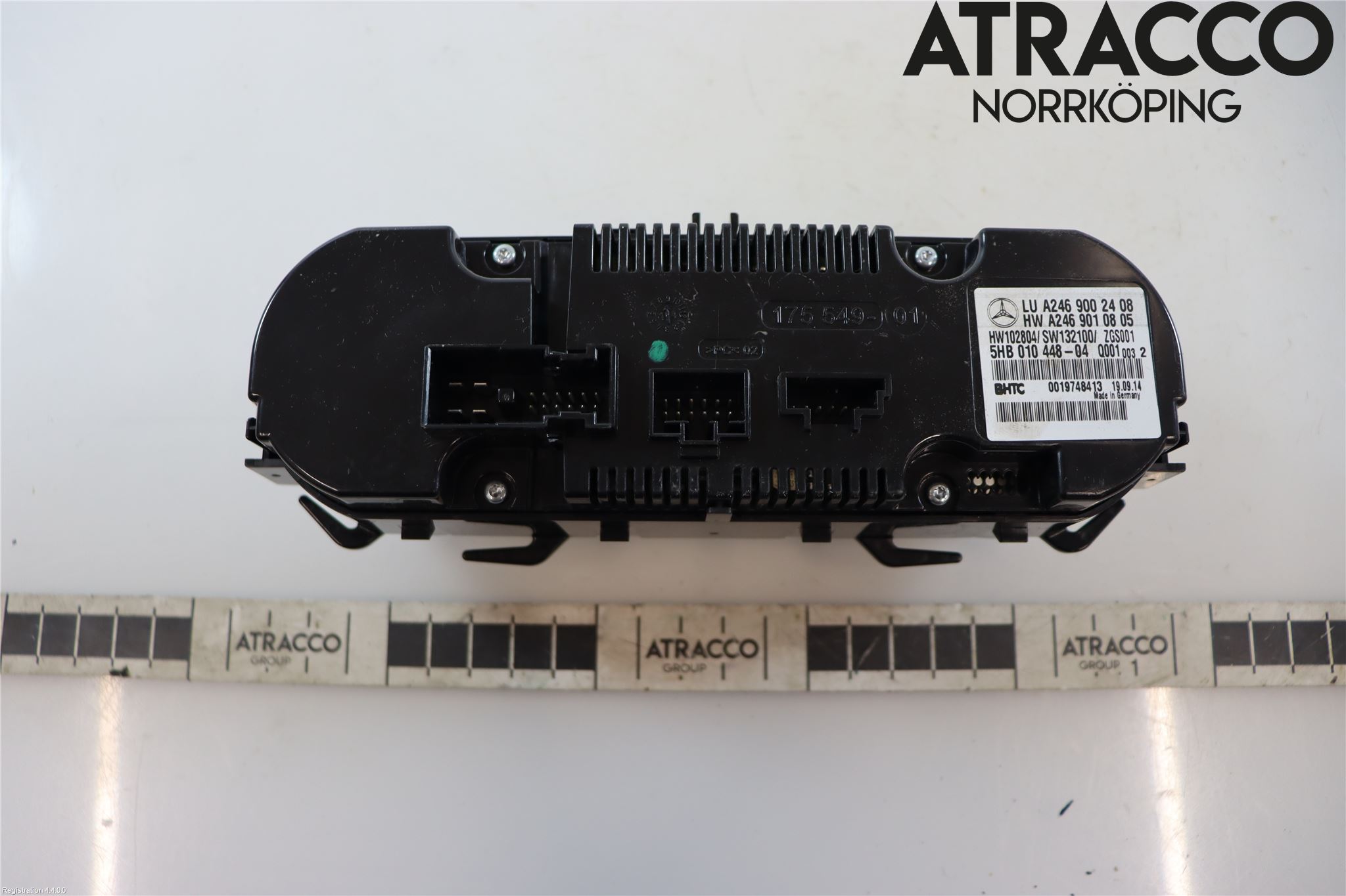 Mercedes-Benz MB B-KLASS (W246/W242) 12-19 Varmeapparat Panel(Regulering)