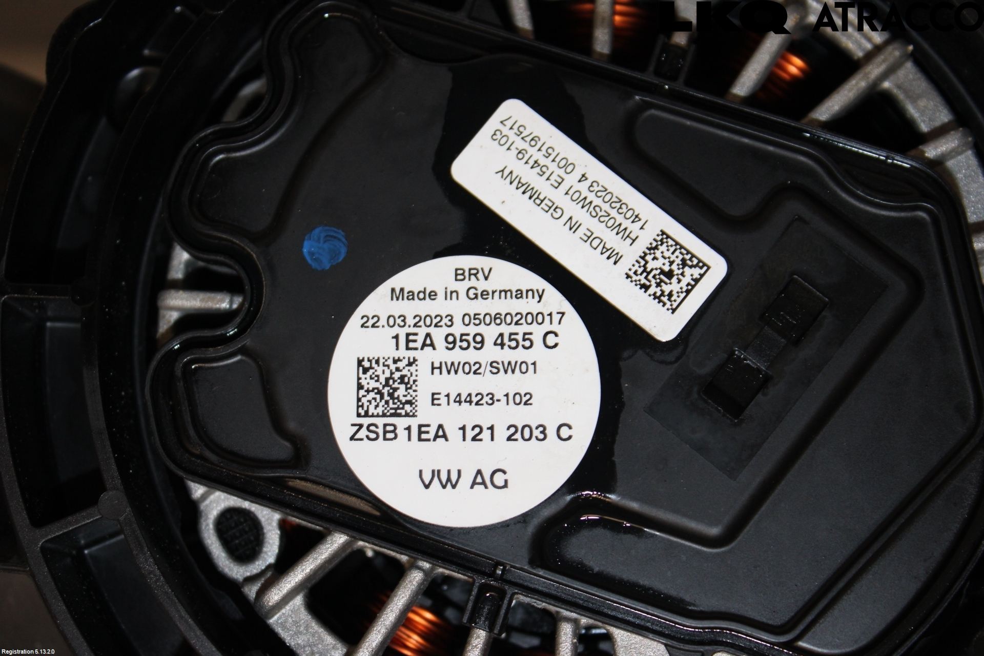 Volkswagen VW ID.5 22- Kjølevifte Elektrisk