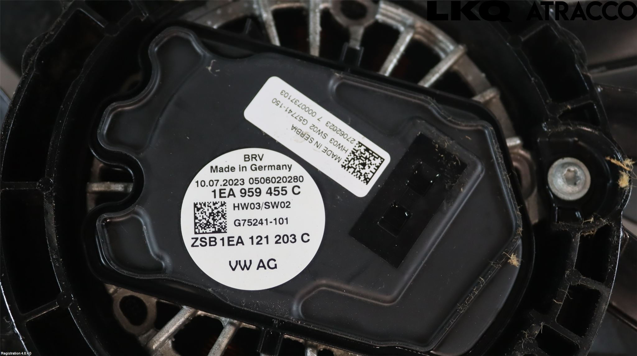 Volkswagen VW ID.4 21- Kjølevifte Elektrisk