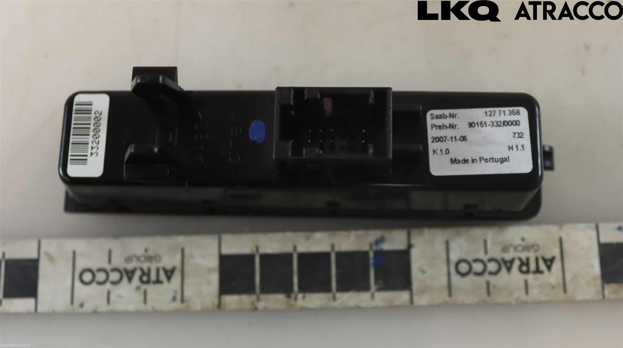 Saab 9-3 VER2/VER3 08-15 Bryter Dashbord Lys Dimming