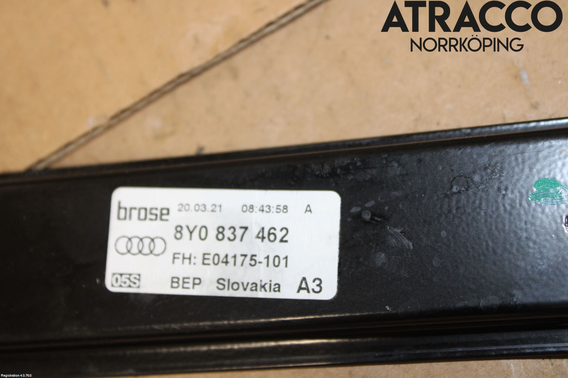 Audi A3/S3 8Y 21- Vindusheis El Komp