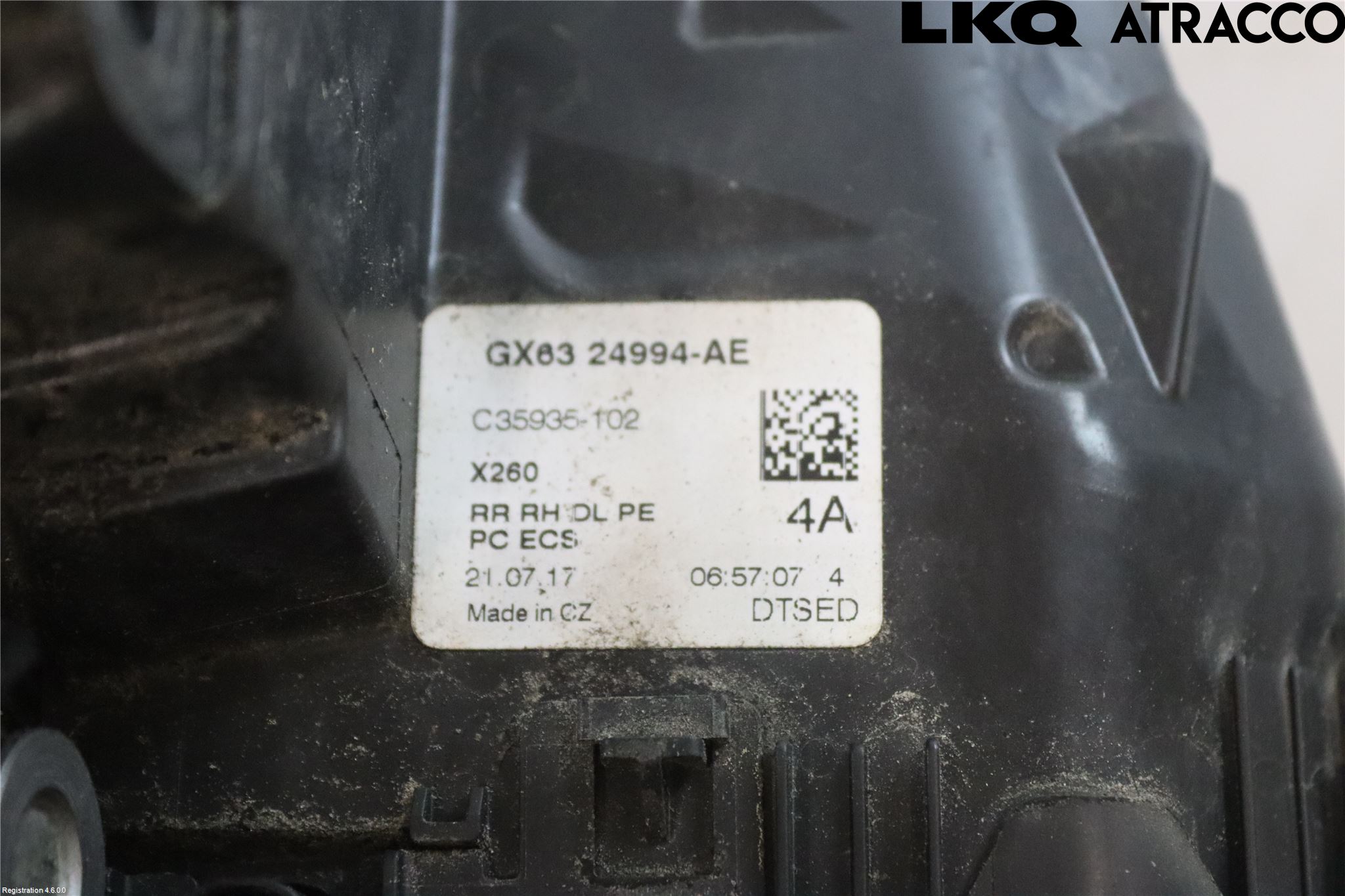 Jaguar XF (X260) 16-24 Dørlås - Låsekasse
