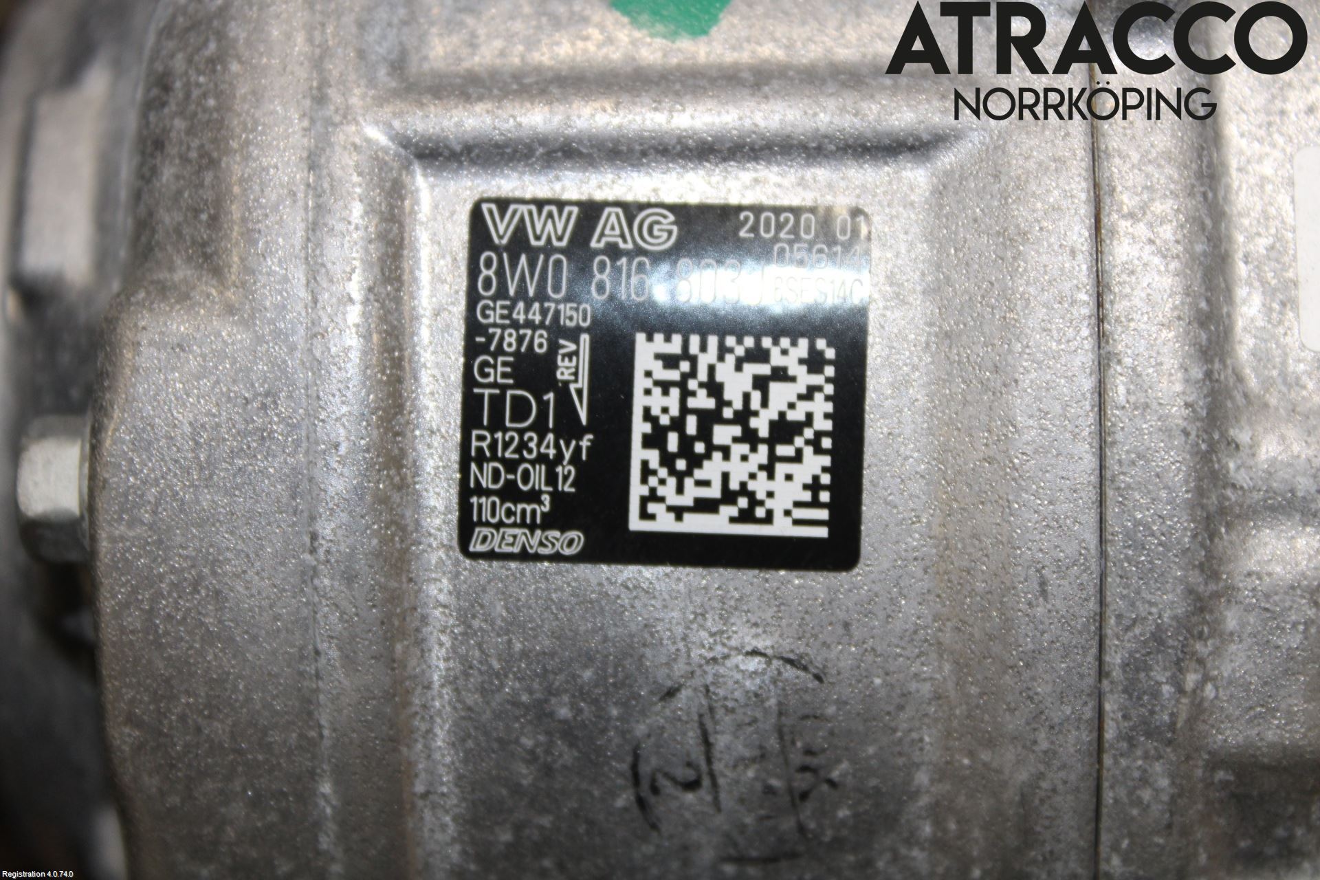 Audi A6 F2/C8 19- Varme Ac Kompressor