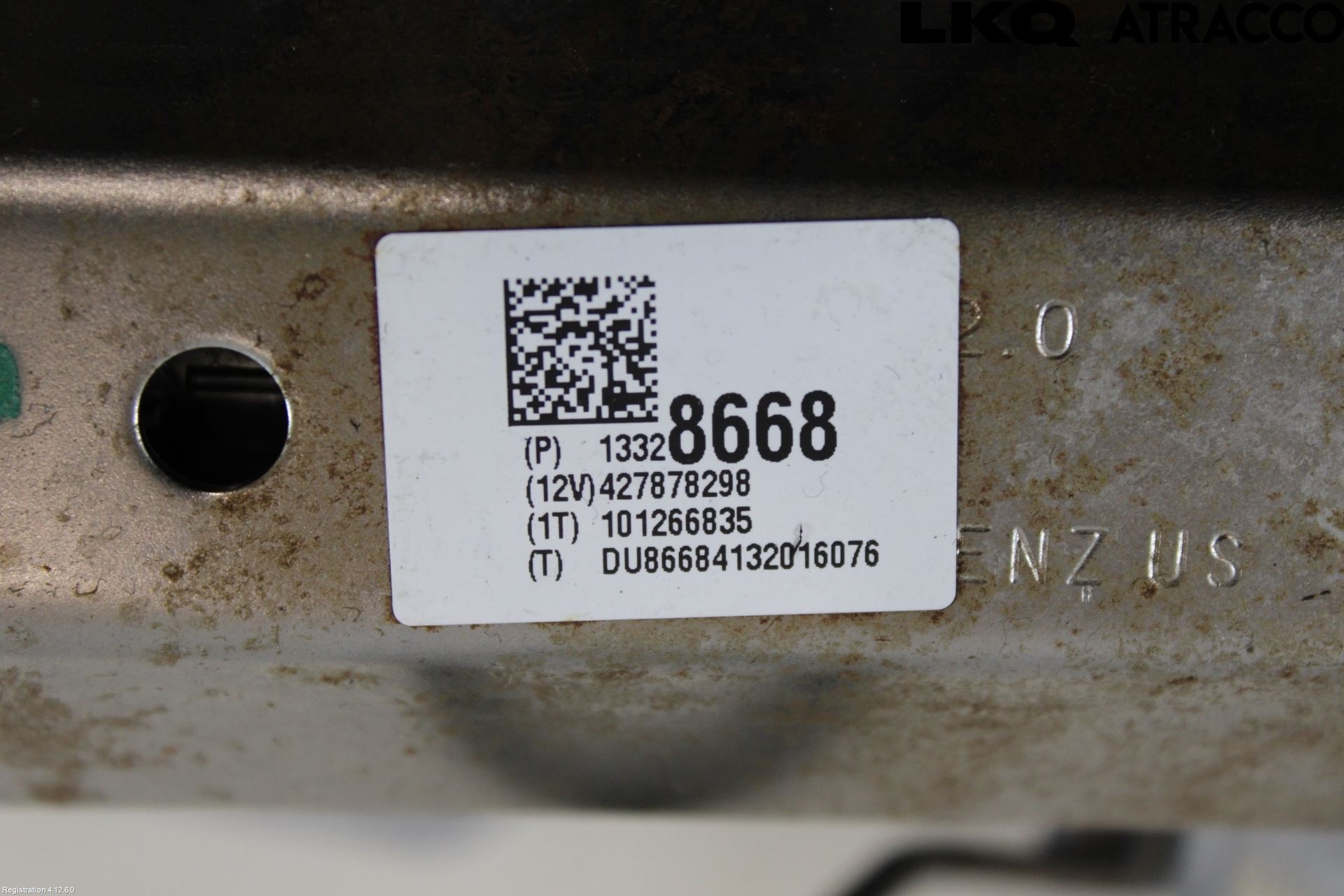 Opel ASTRA J 10-15 Rattakselaggregat Justerbart