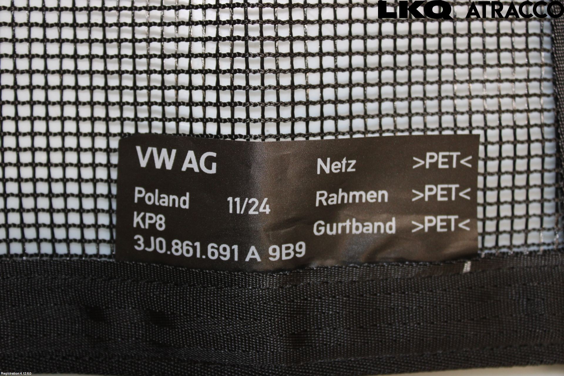 Volkswagen VW PASSAT 24- Innr Lastenett