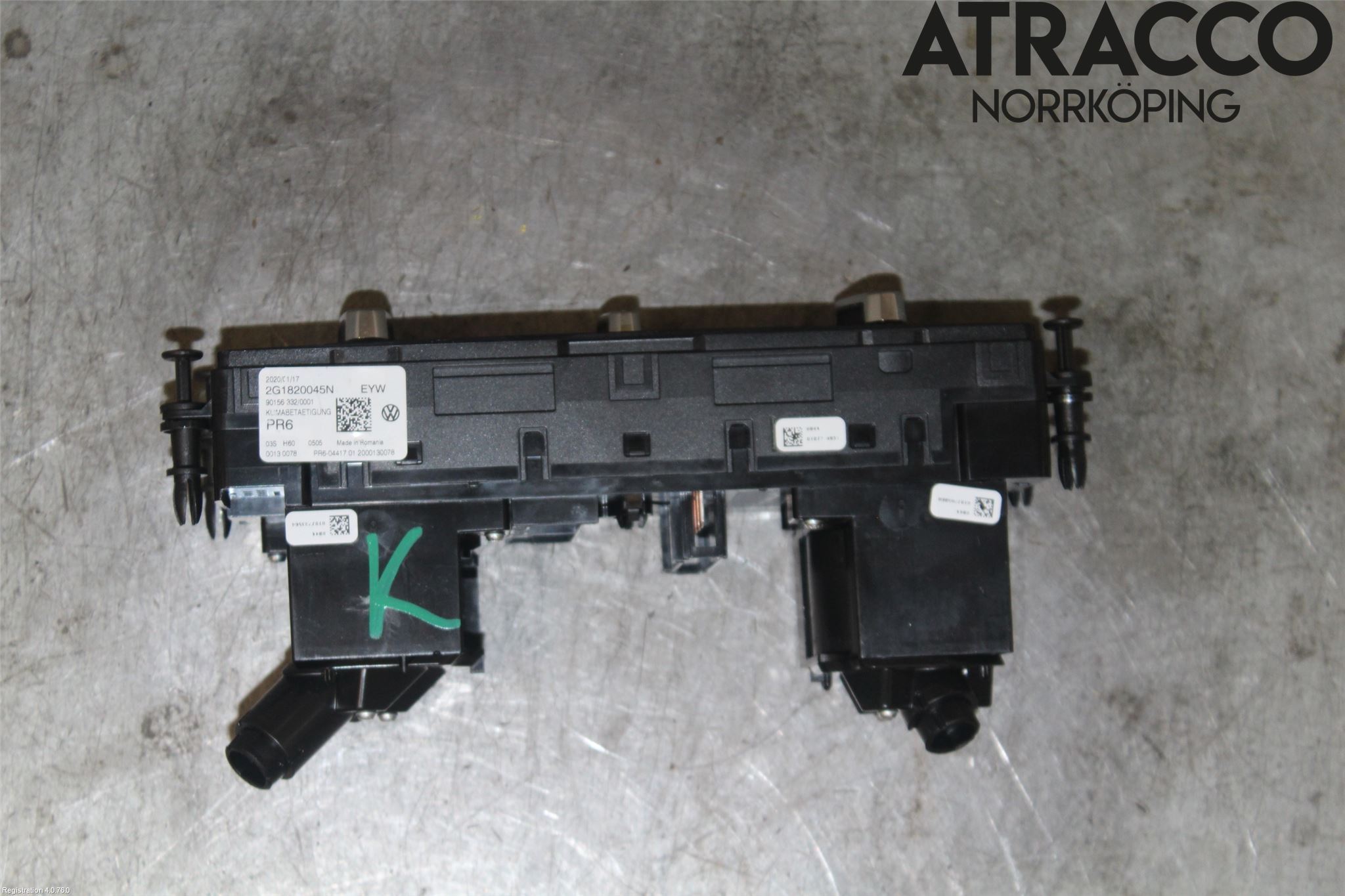 Volkswagen VW T-CROSS 19- Varmeapparat Panel(Regulering)