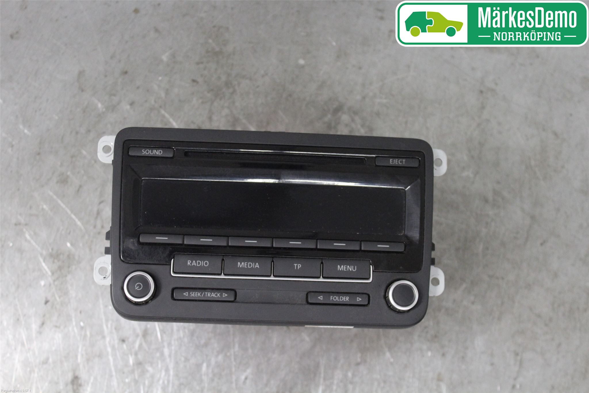 Volkswagen VW CADDY 11-15 Stereo Radio Med Cd