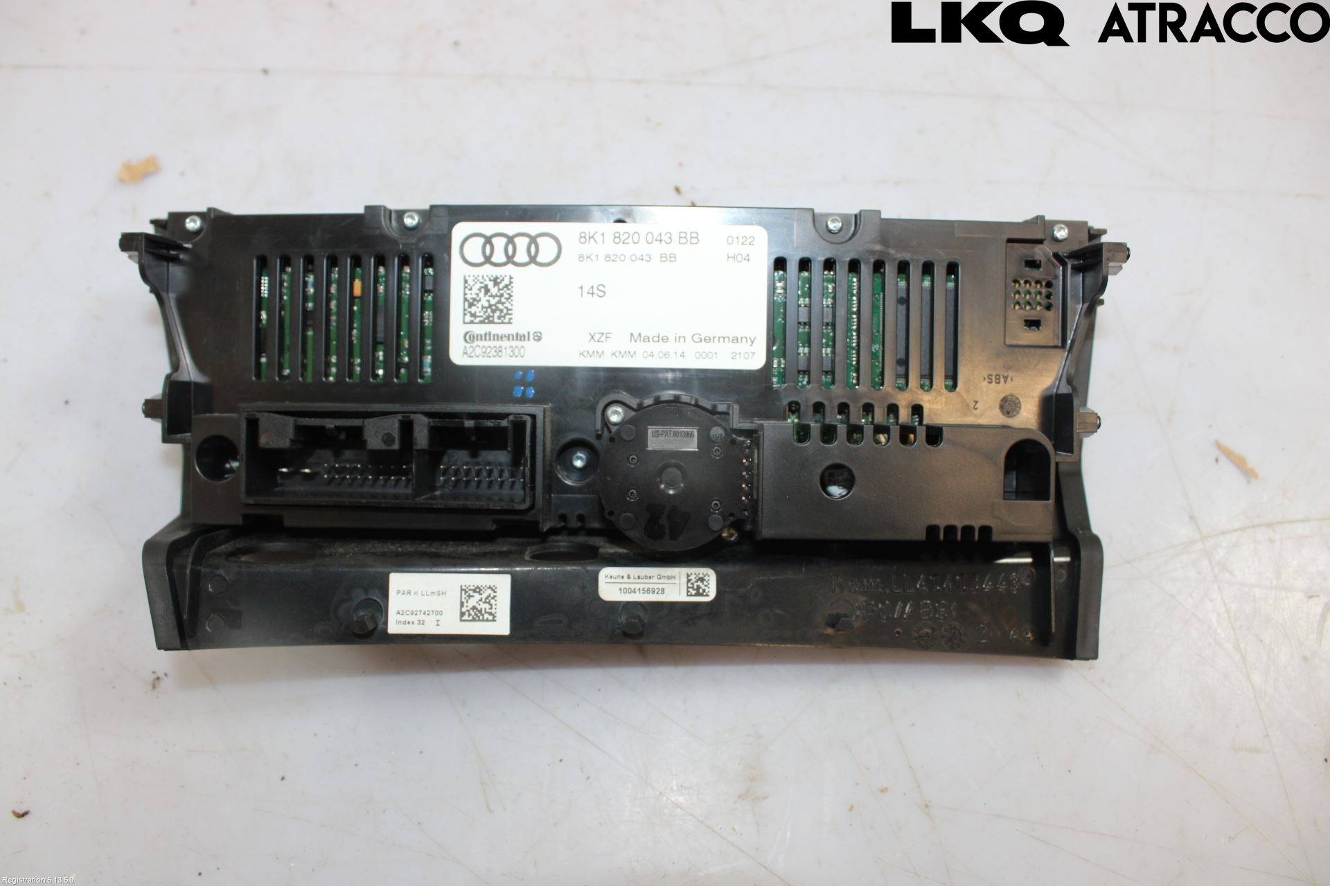 Audi A4 ALLROAD 09-16 Varmeapparat Panel(Regulering)