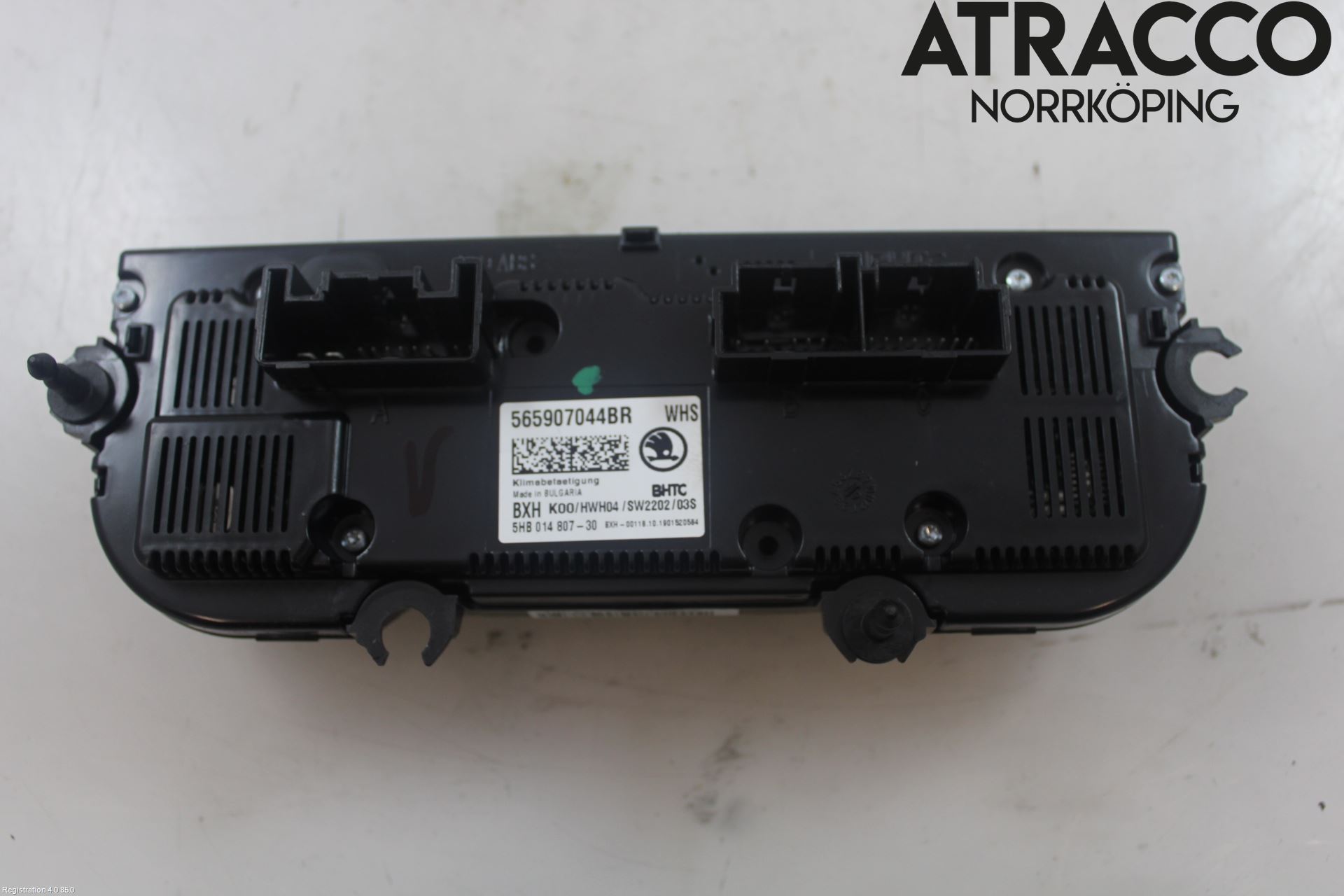 Skoda KODIAQ 17-24 Varmeapparat Panel(Regulering)
