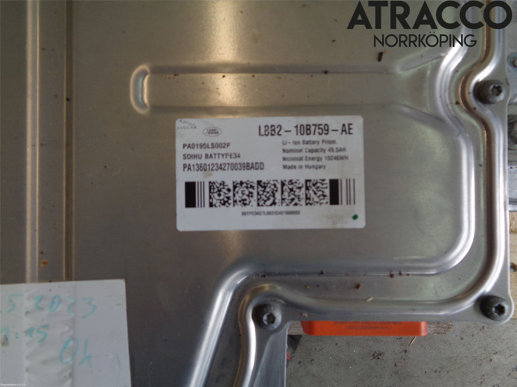 Landrover DEFENDER (L663) 20- Hybrid Batteri