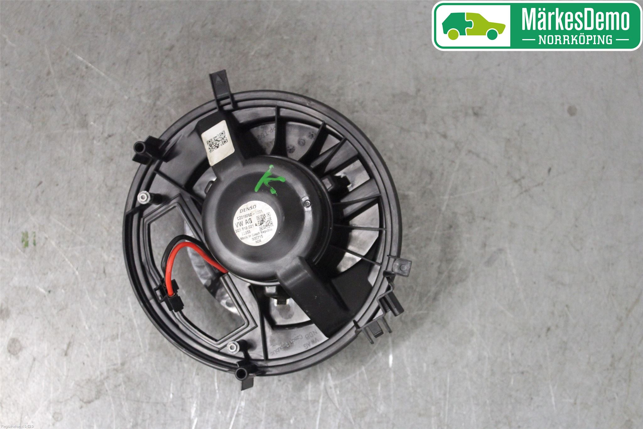 Skoda SUPERB 16-24 Varmeapparat Viftemotor