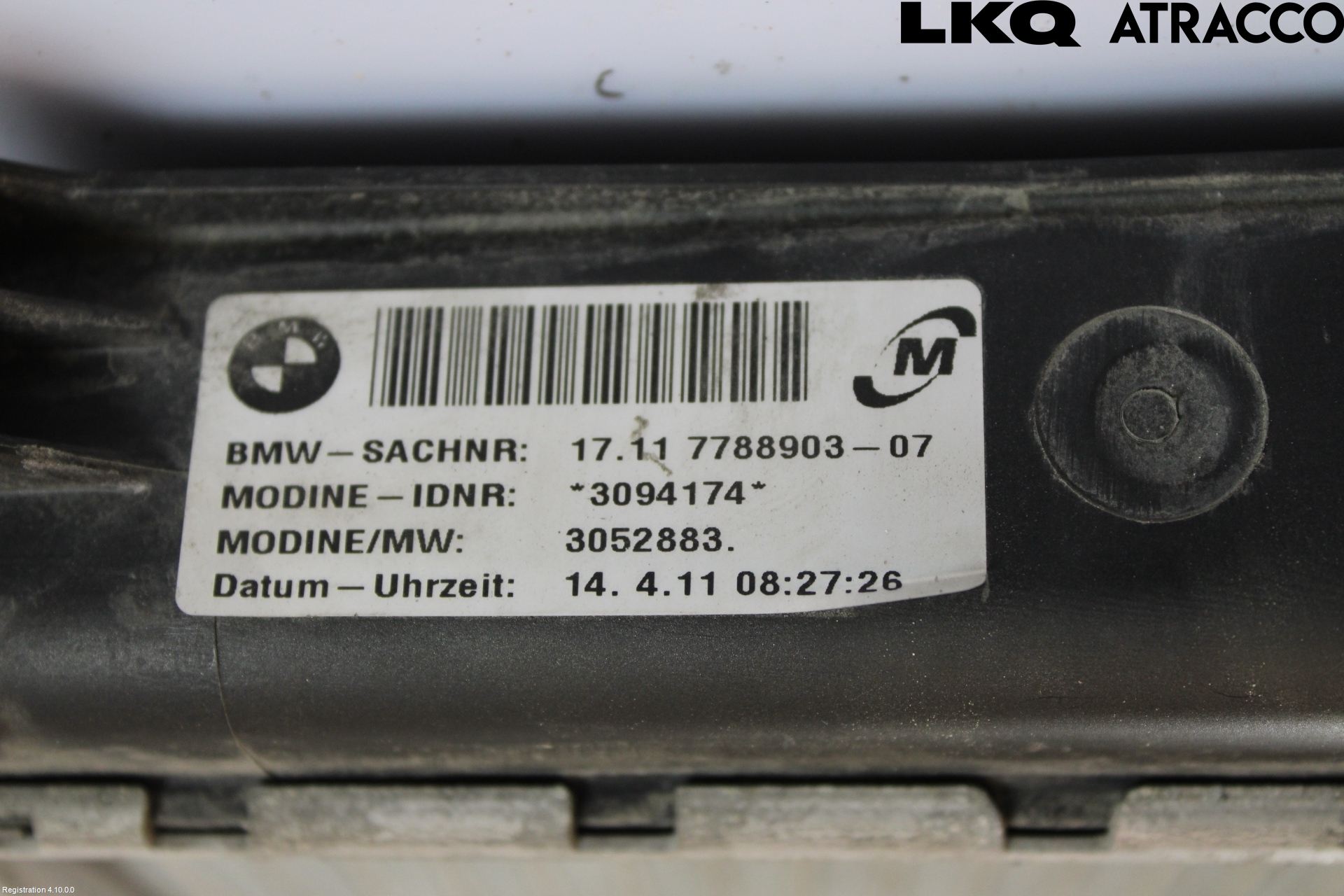 BMW X1 E84 10-15 Radiator Manuell