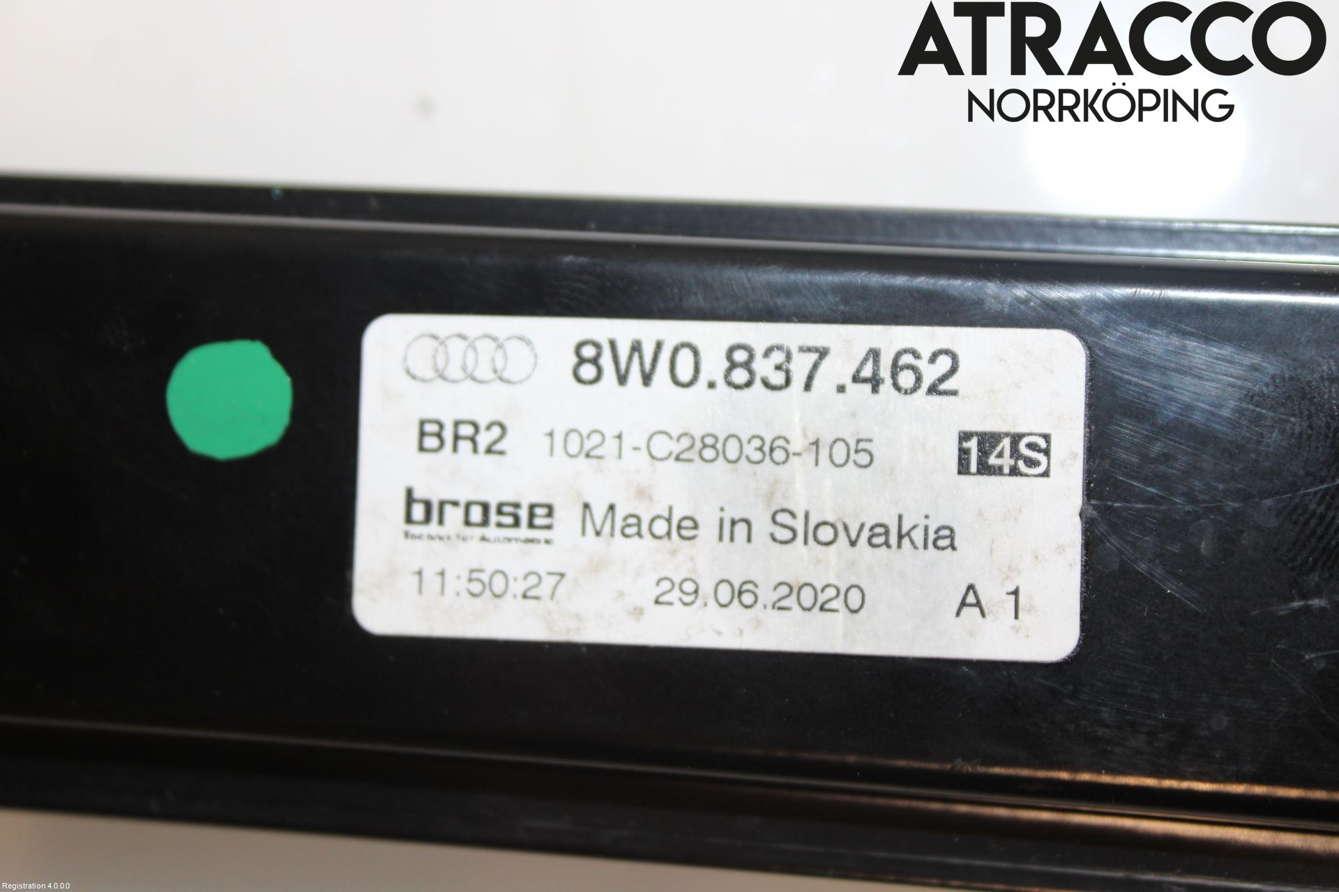 Audi A4/S4 B9 20- Vindusheis El Komp