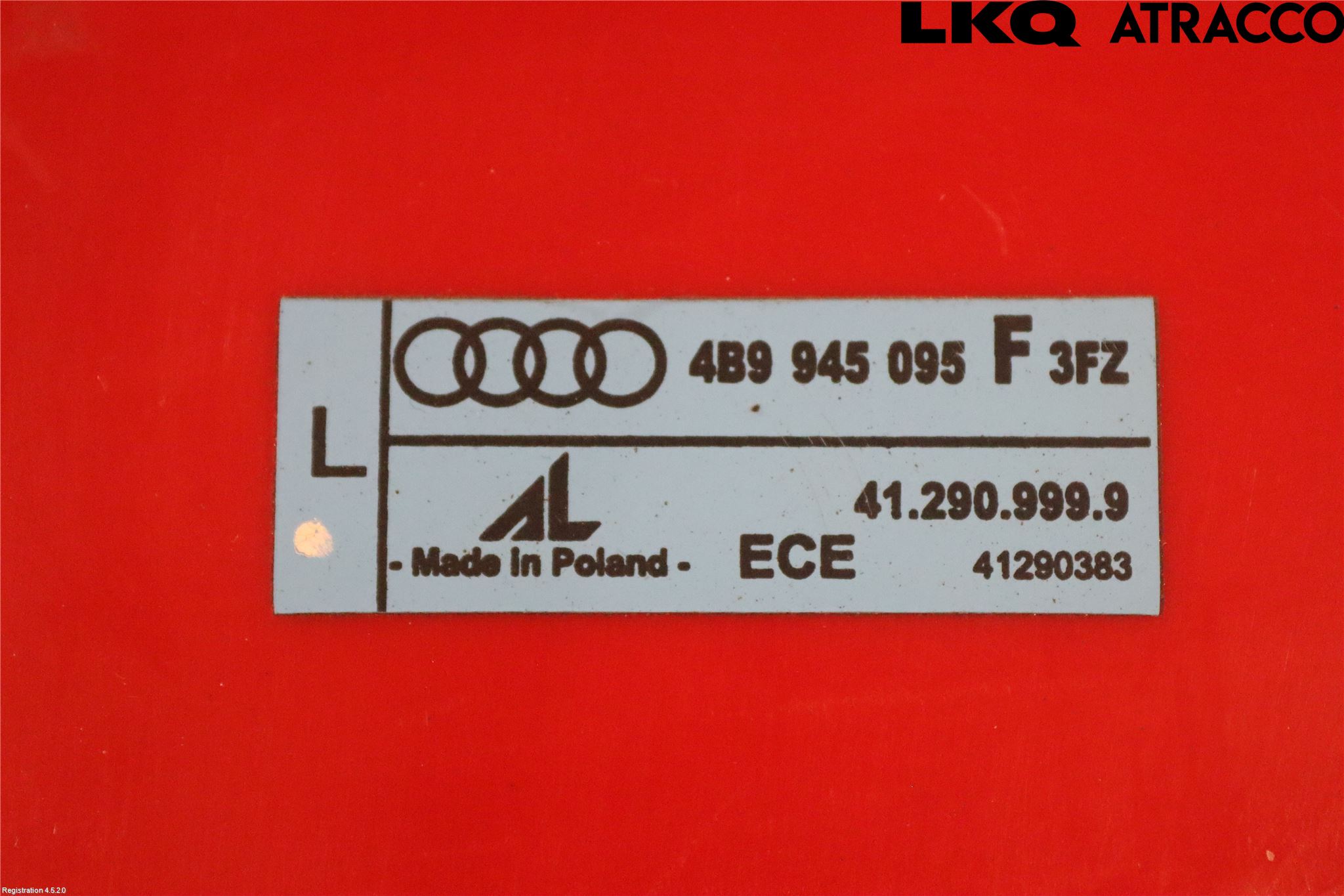 Audi A6/S6     97-05 Baklykt Venstre