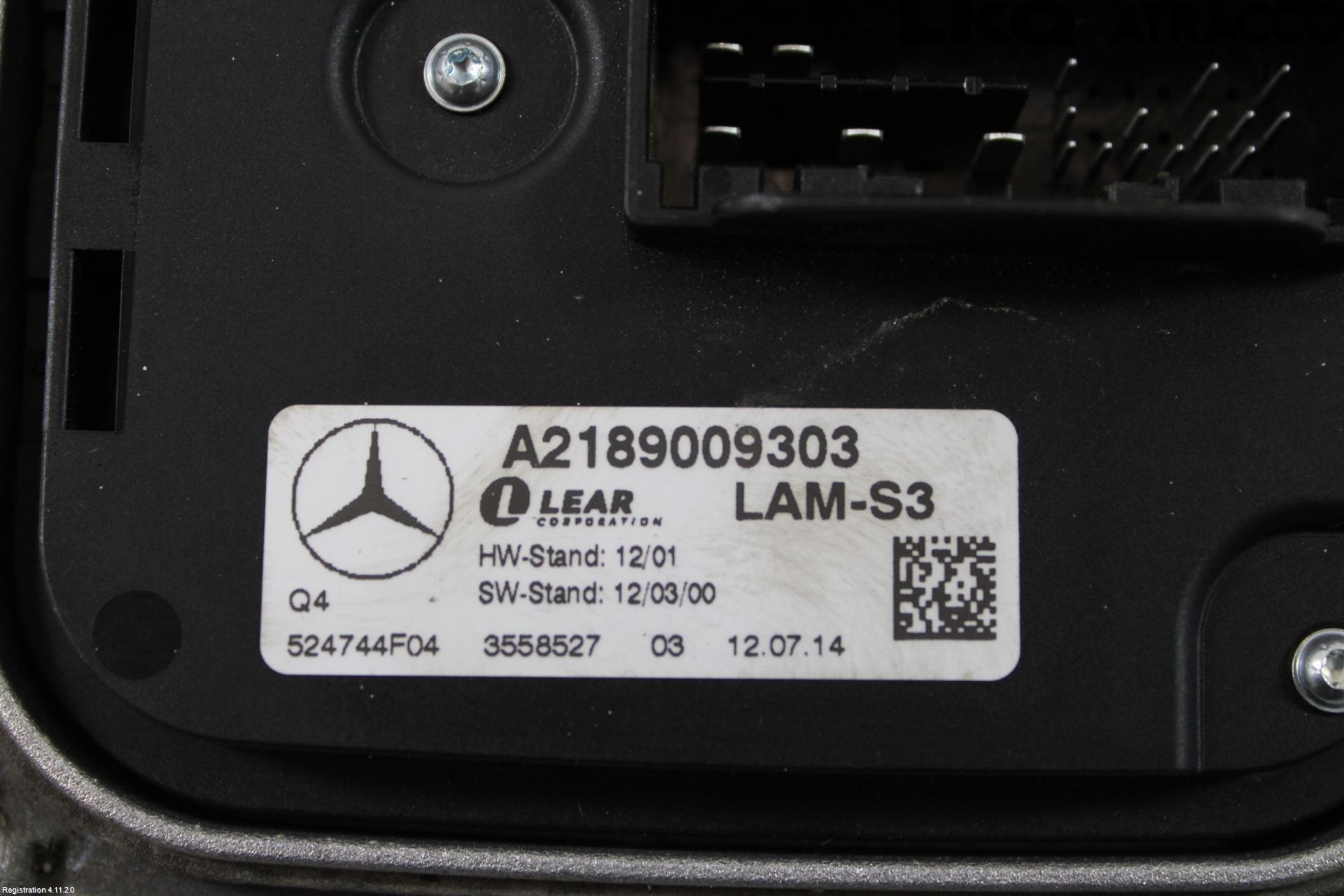 Mercedes-Benz MB CLA-KLASS (C117/X117) 13-19 Styreenhet Xenon