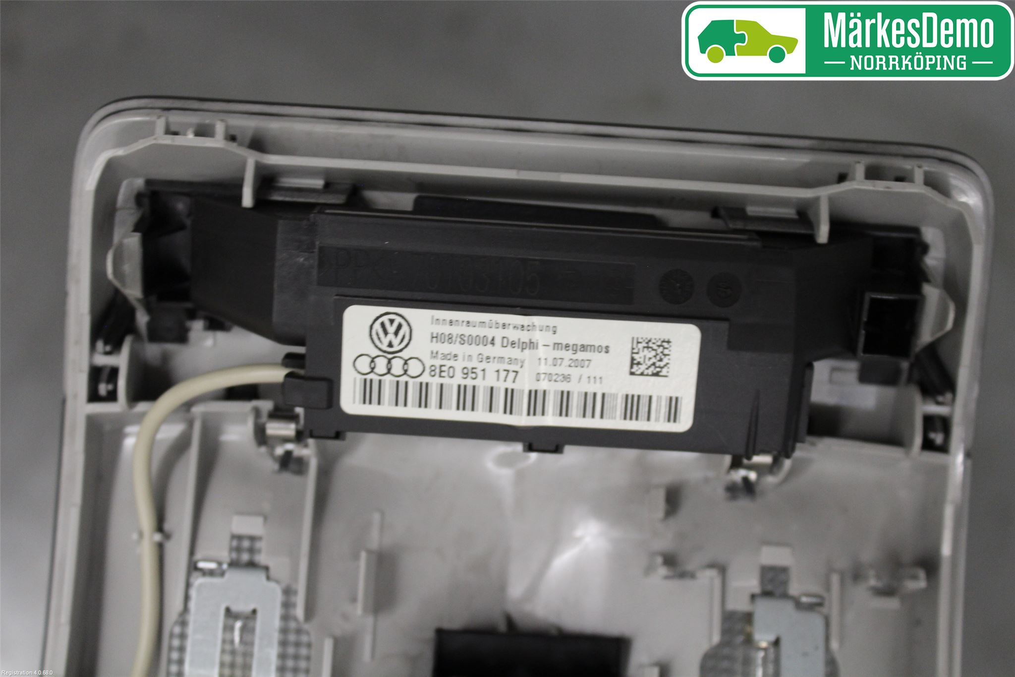 Audi A4/S4 05-07 Innr Taklys