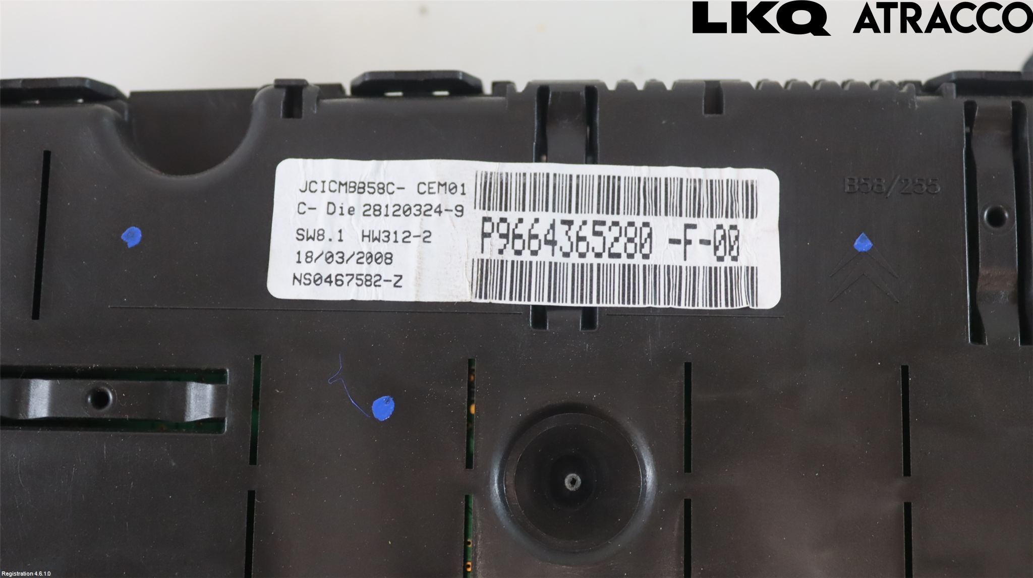 Citroen C4 GRAND PICASSO 07-13 Instr Kombinert