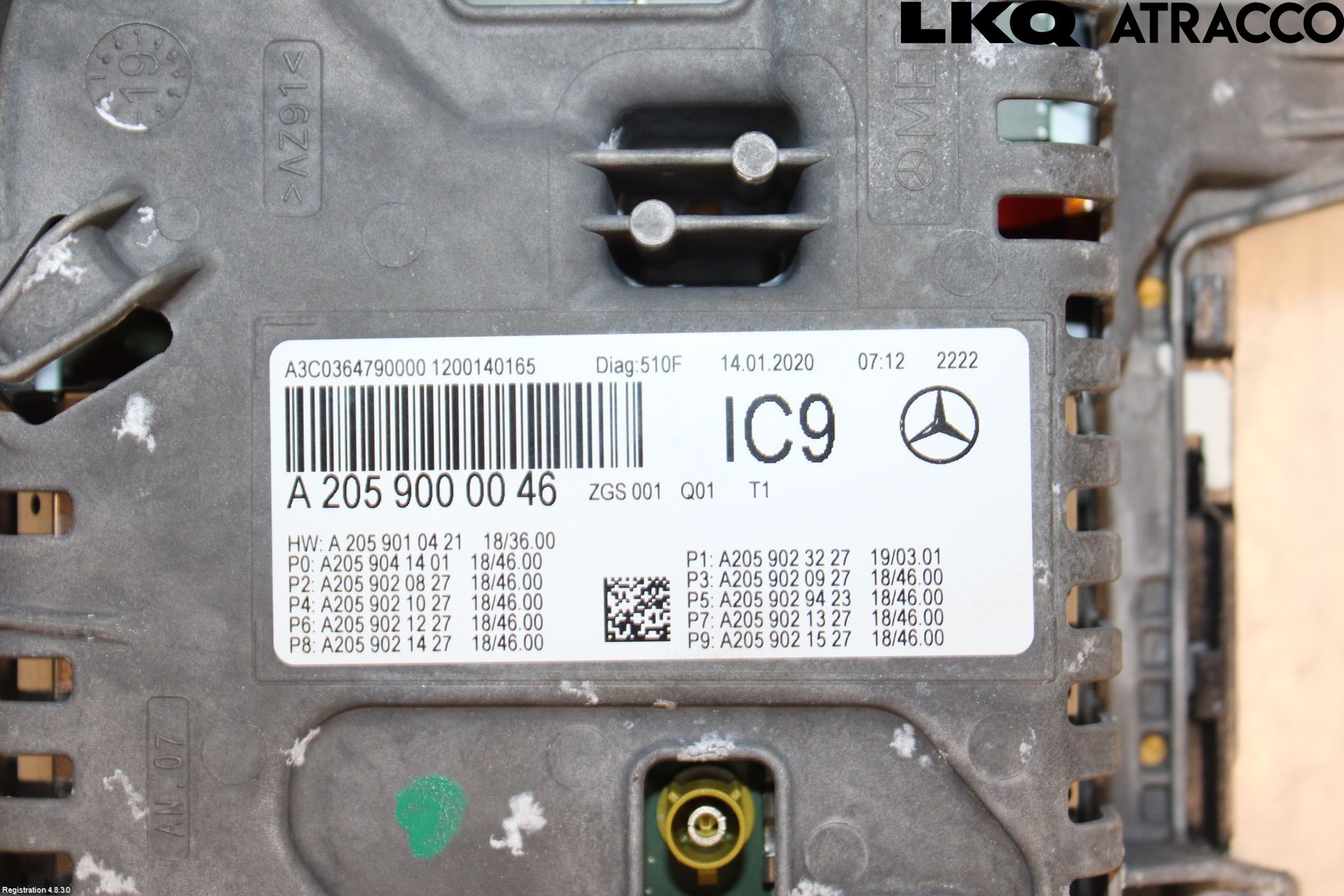 Mercedes-Benz MB GLC-KLASS (X253/C253) 15-22 Instr Kombinert