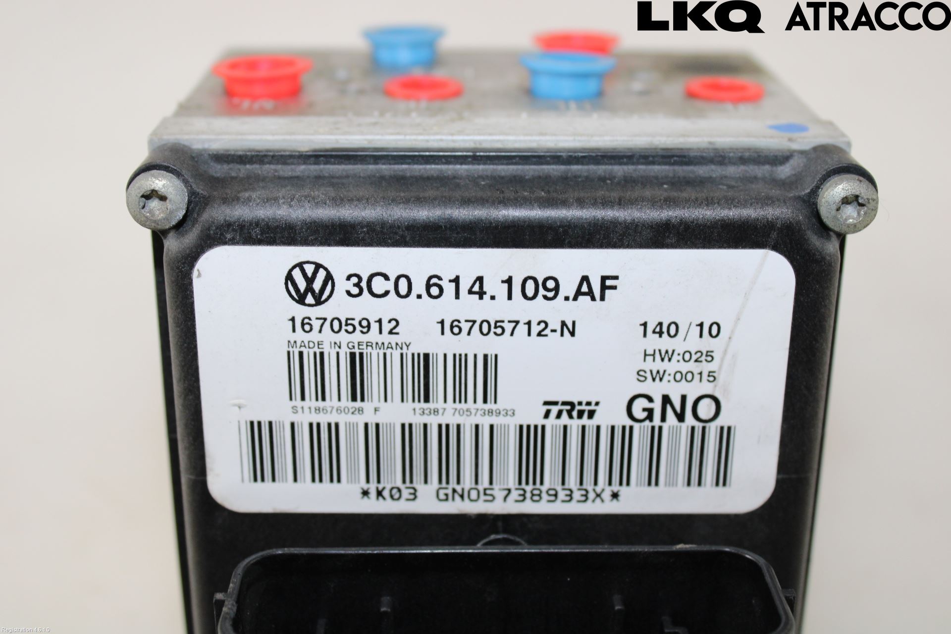 Volkswagen VW PASSAT CC 08-16 Abs Hydraulikkaggregat