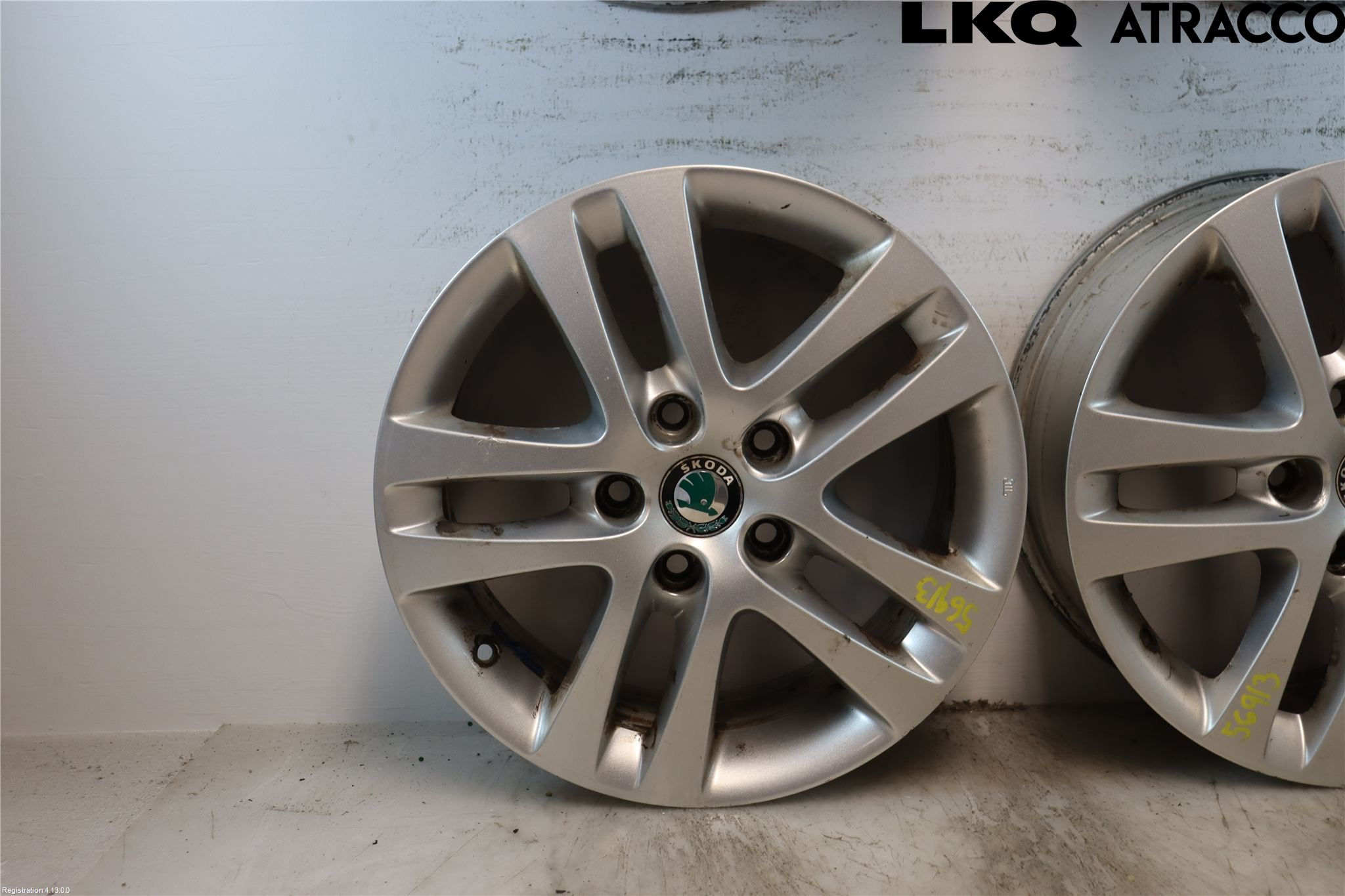 Skoda OCTAVIA (1Z) 05-13 Felg Aluminium Sett 4Stk