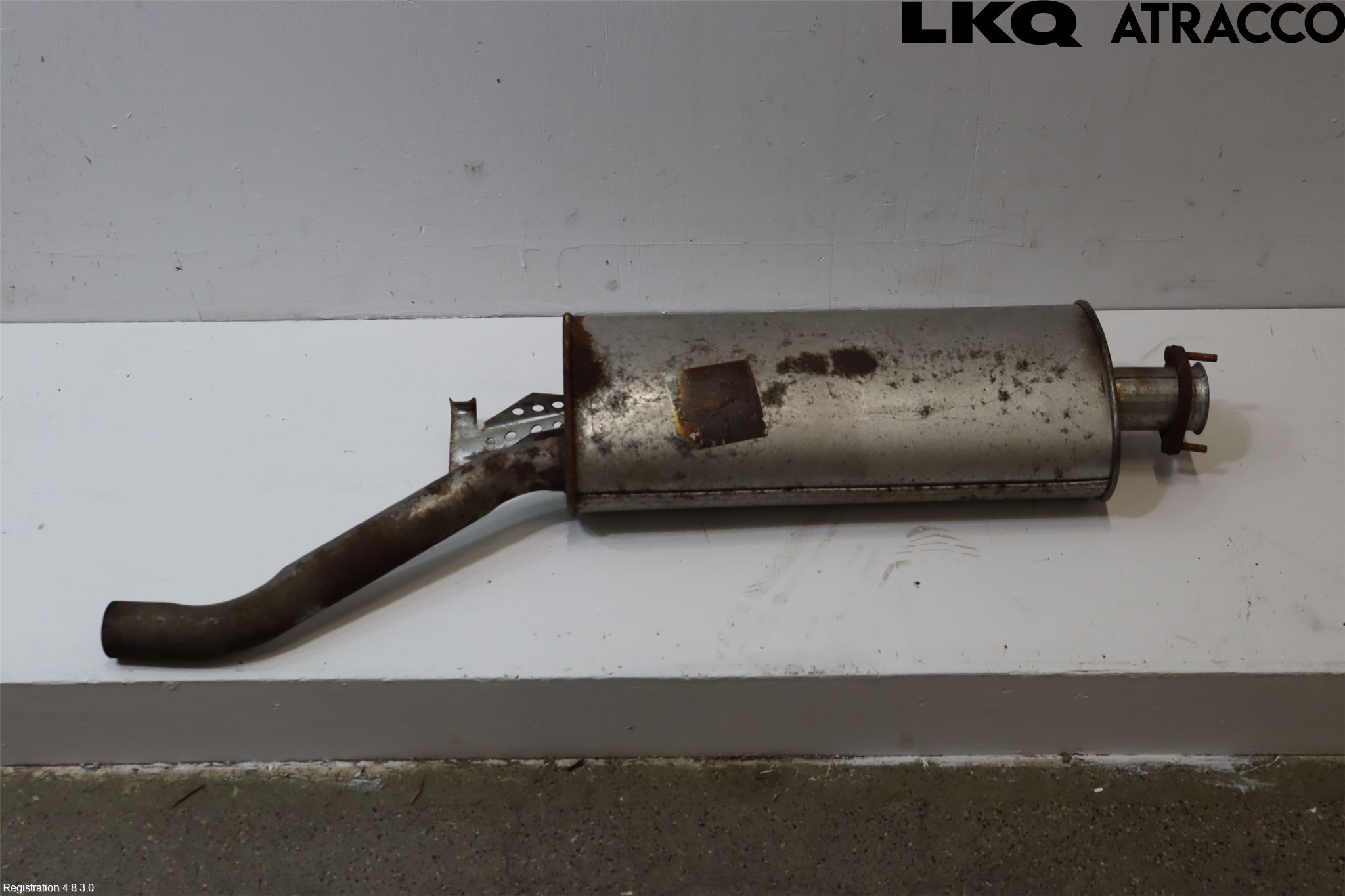 Saab 9000 CD    88-98 Eksos Bakre Potte