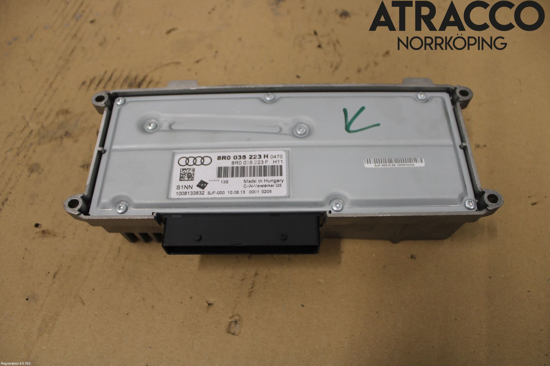 Audi A4 12-15 Stereo Forsterker