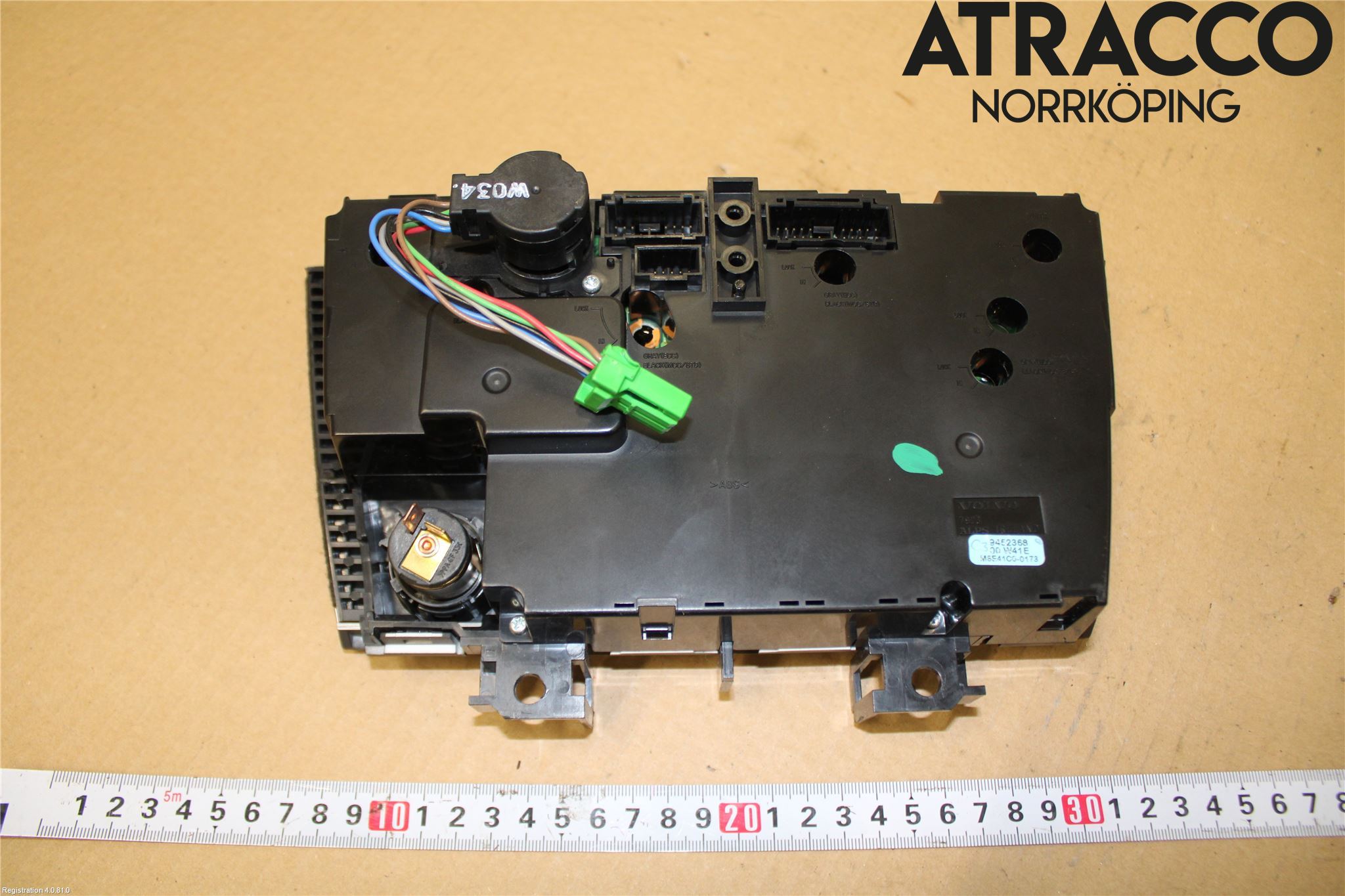 Volvo S60 01-04 Varmeapparat Panel(Regulering)