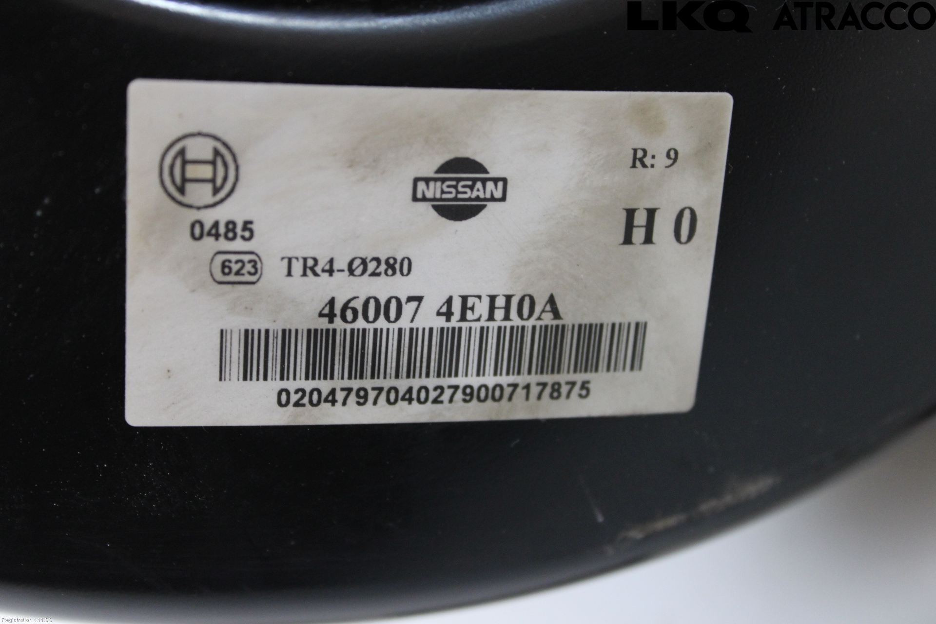 Nissan QASHQAI 14-17 Bremseservo