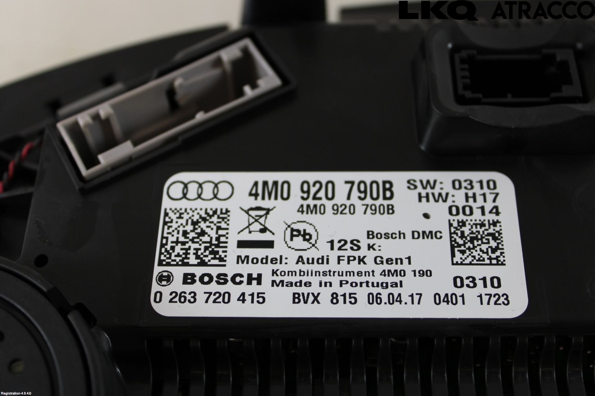 Audi Q7/SQ7 Instr Kombinert