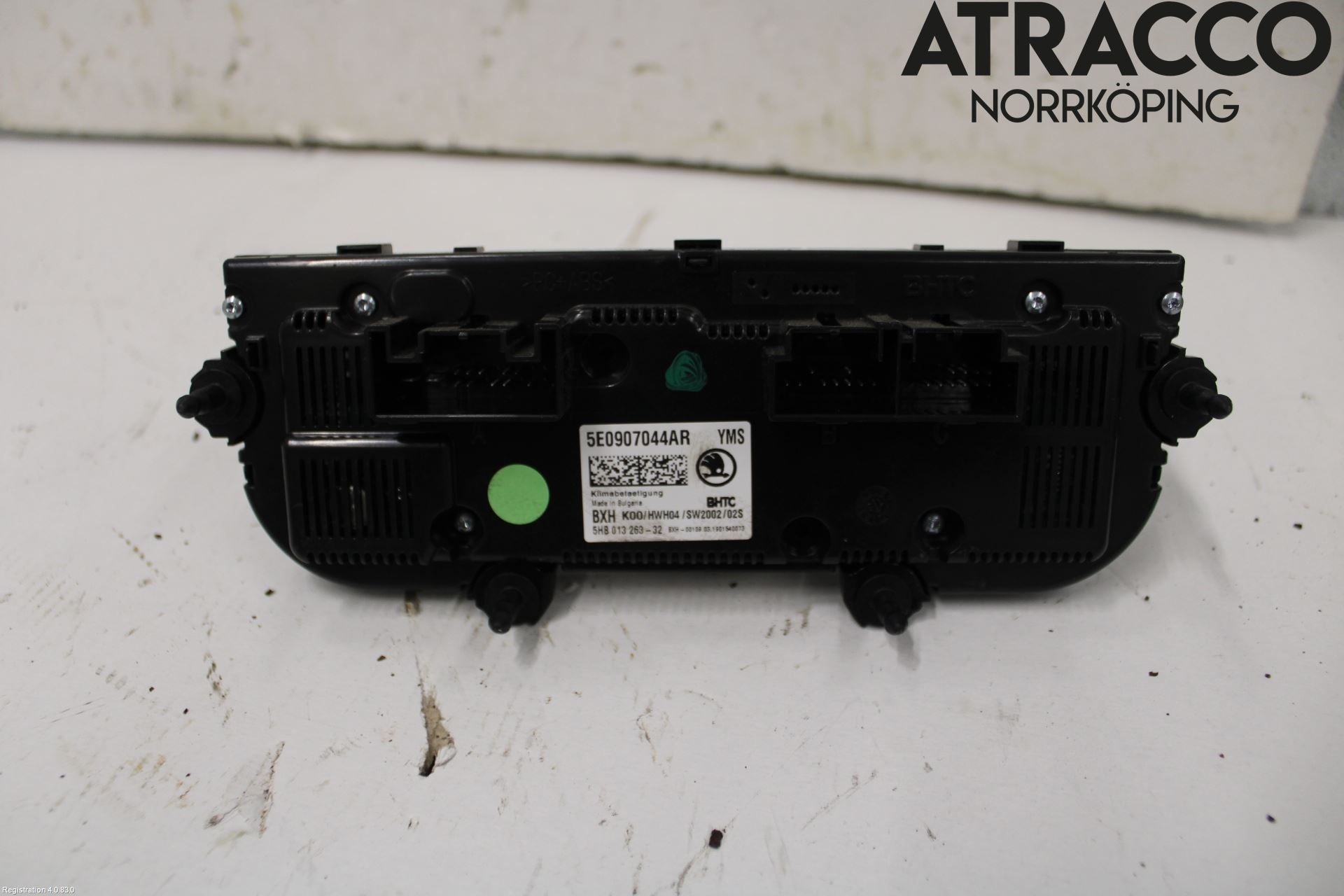Skoda OCTAVIA (5E) 13-20 Varmeapparat Panel(Regulering)