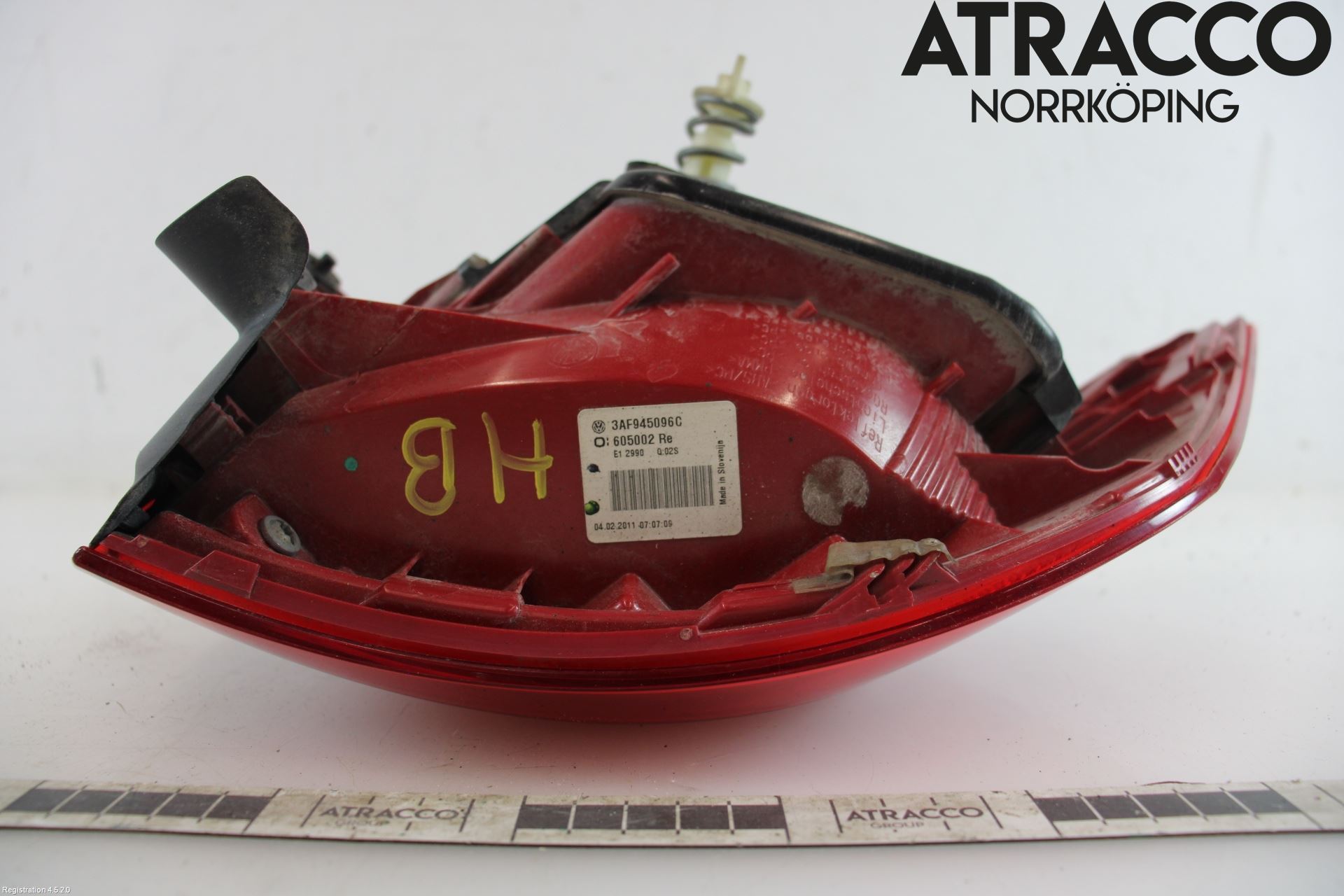 Volkswagen VW PASSAT 11-14 Baklykt Høyre
