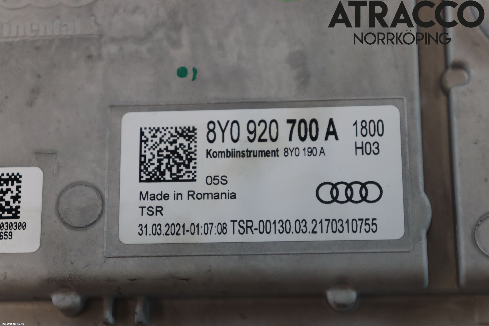 Audi A3/S3 8Y 21- Instr Kombinert