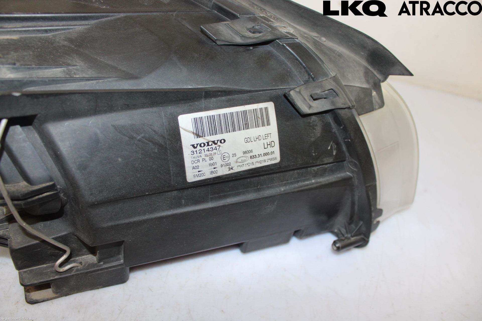 Volvo V70 08-13 Frontlykt Venstre