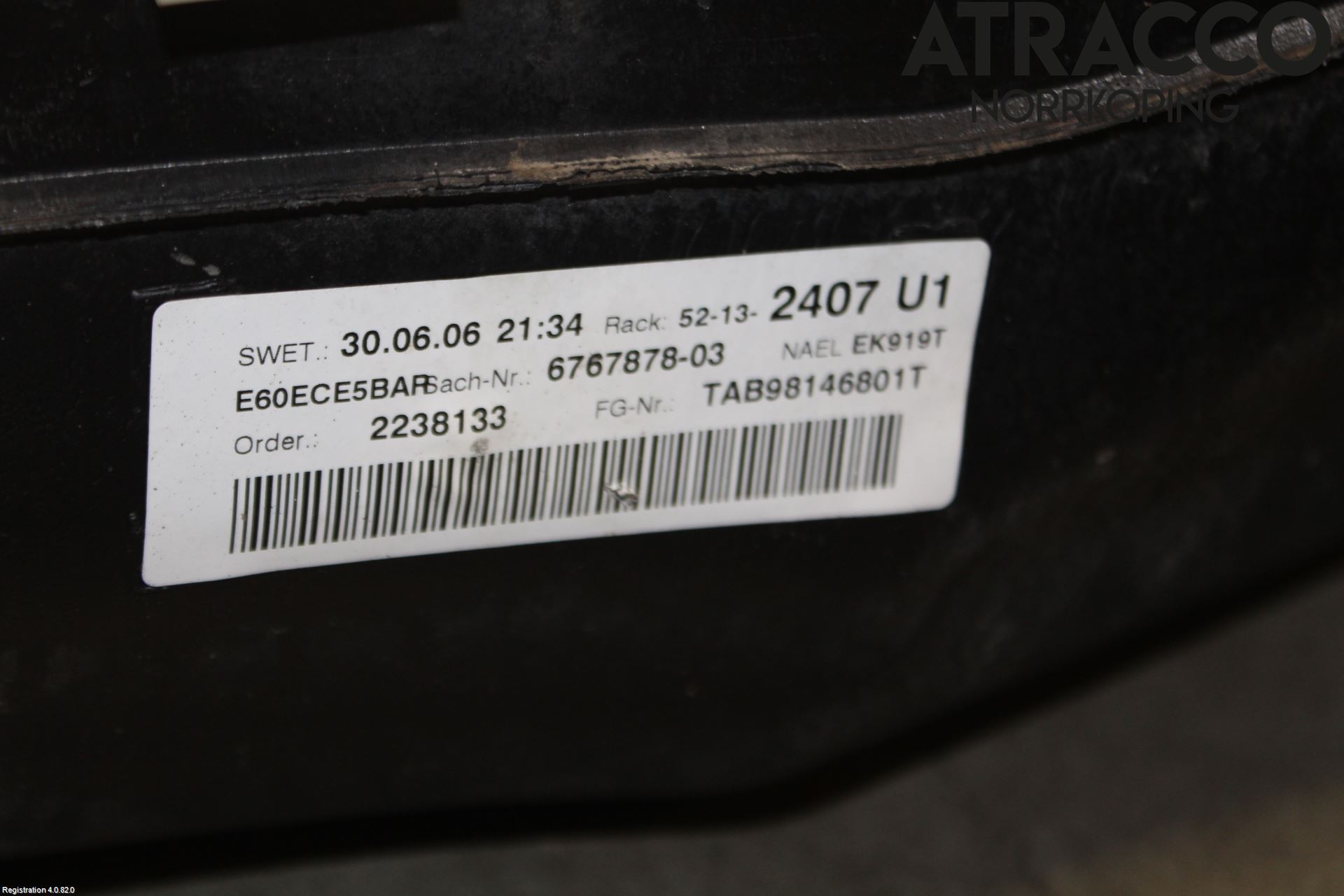 BMW 5 E60/61 Sed/Tou 02-10 Drivstofftank Innsprøytning